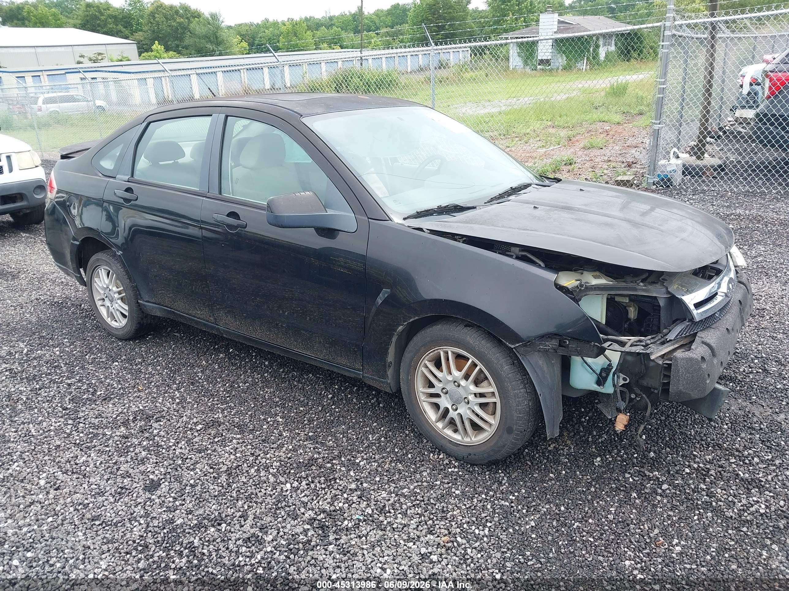 2009 Ford Focus Ses Черный vin: 1FAHP36N69W121621