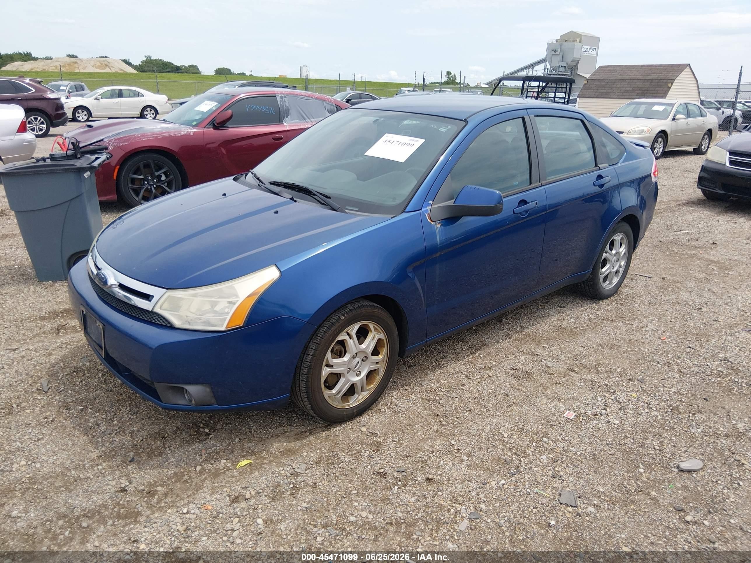 2009 Ford Focus Ses Blue vin: 1FAHP36N69W201730