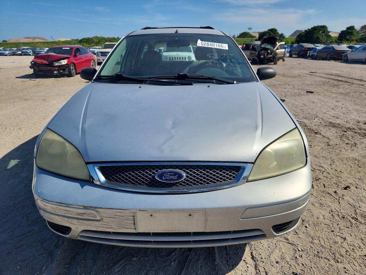 2007 Ford Focus Zxw Silver vin: 1FAHP36N77W175359