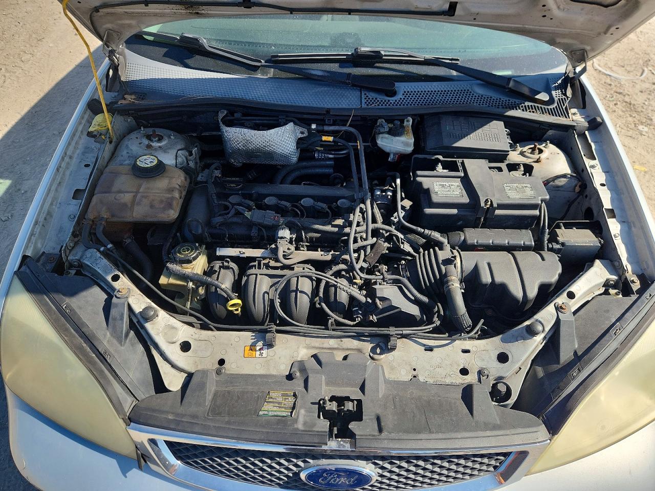 2007 Ford Focus Zxw Silver vin: 1FAHP36N77W175359