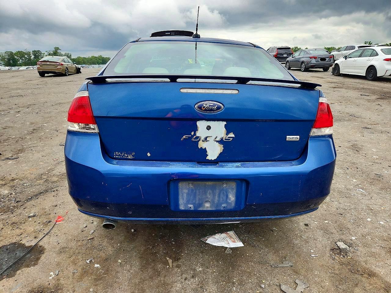 2009 Ford Focus Ses Синий vin: 1FAHP36N79W121563