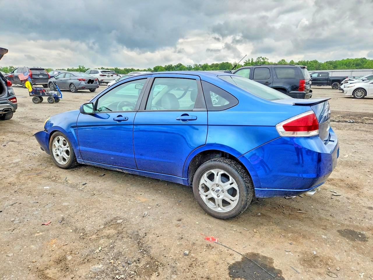 2009 Ford Focus Ses Синий vin: 1FAHP36N79W121563