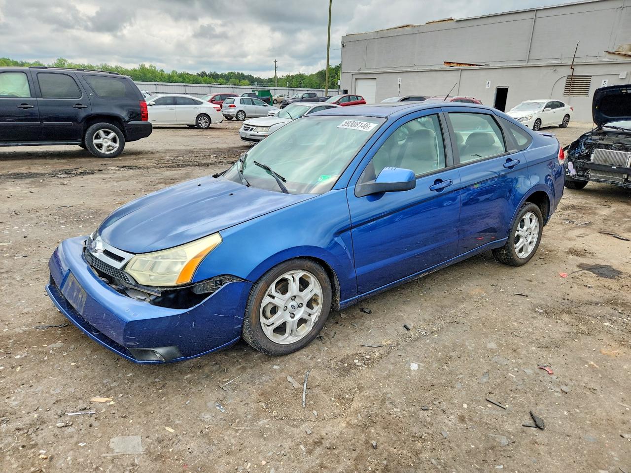 2009 Ford Focus Ses Blue vin: 1FAHP36N79W121563