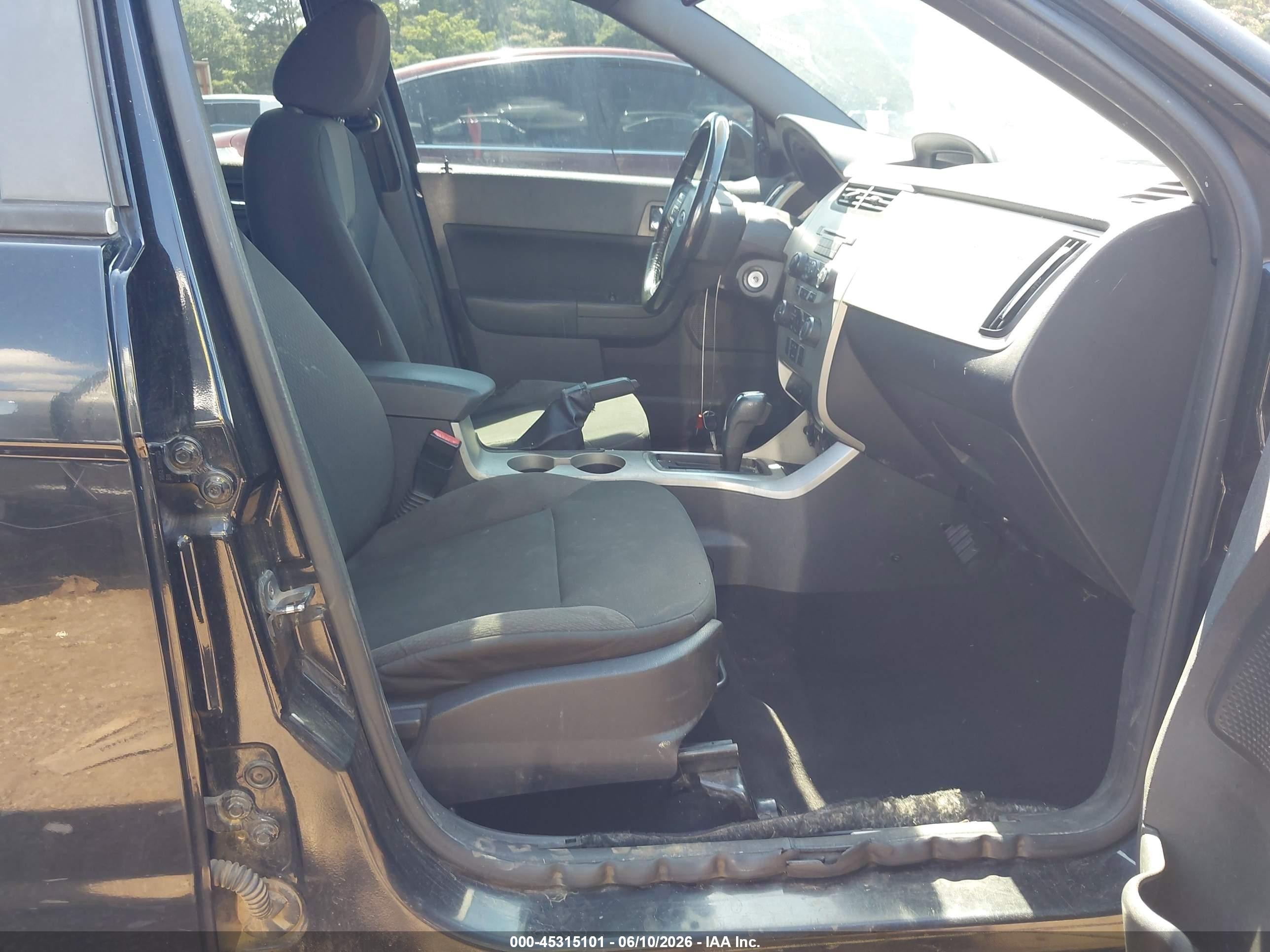 2009 Ford Focus Ses Black vin: 1FAHP36N79W174070