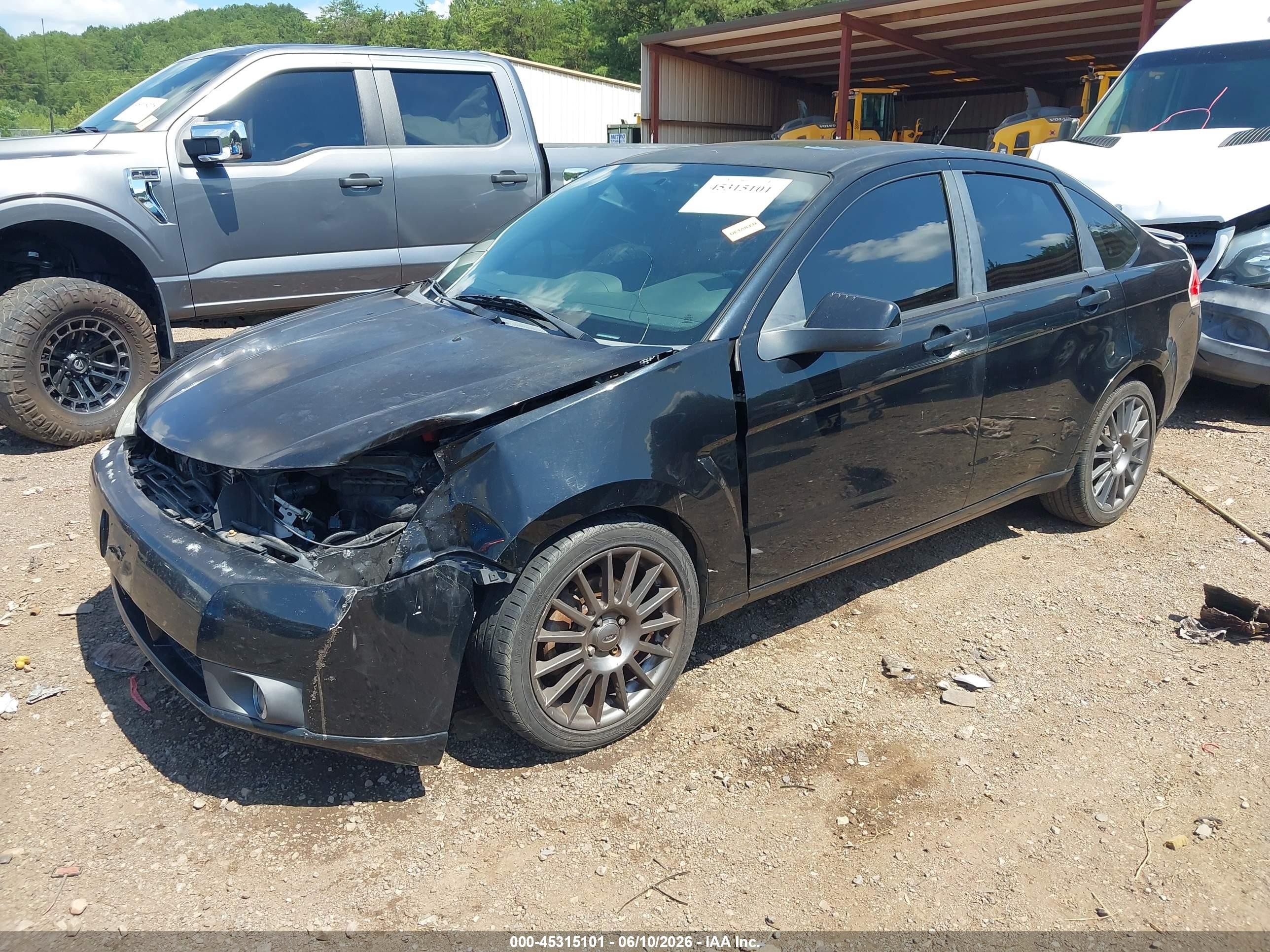 2009 Ford Focus Ses Black vin: 1FAHP36N79W174070
