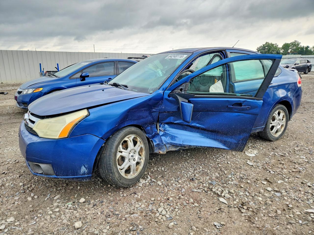 2009 Ford Focus Ses Blue vin: 1FAHP36N79W218133