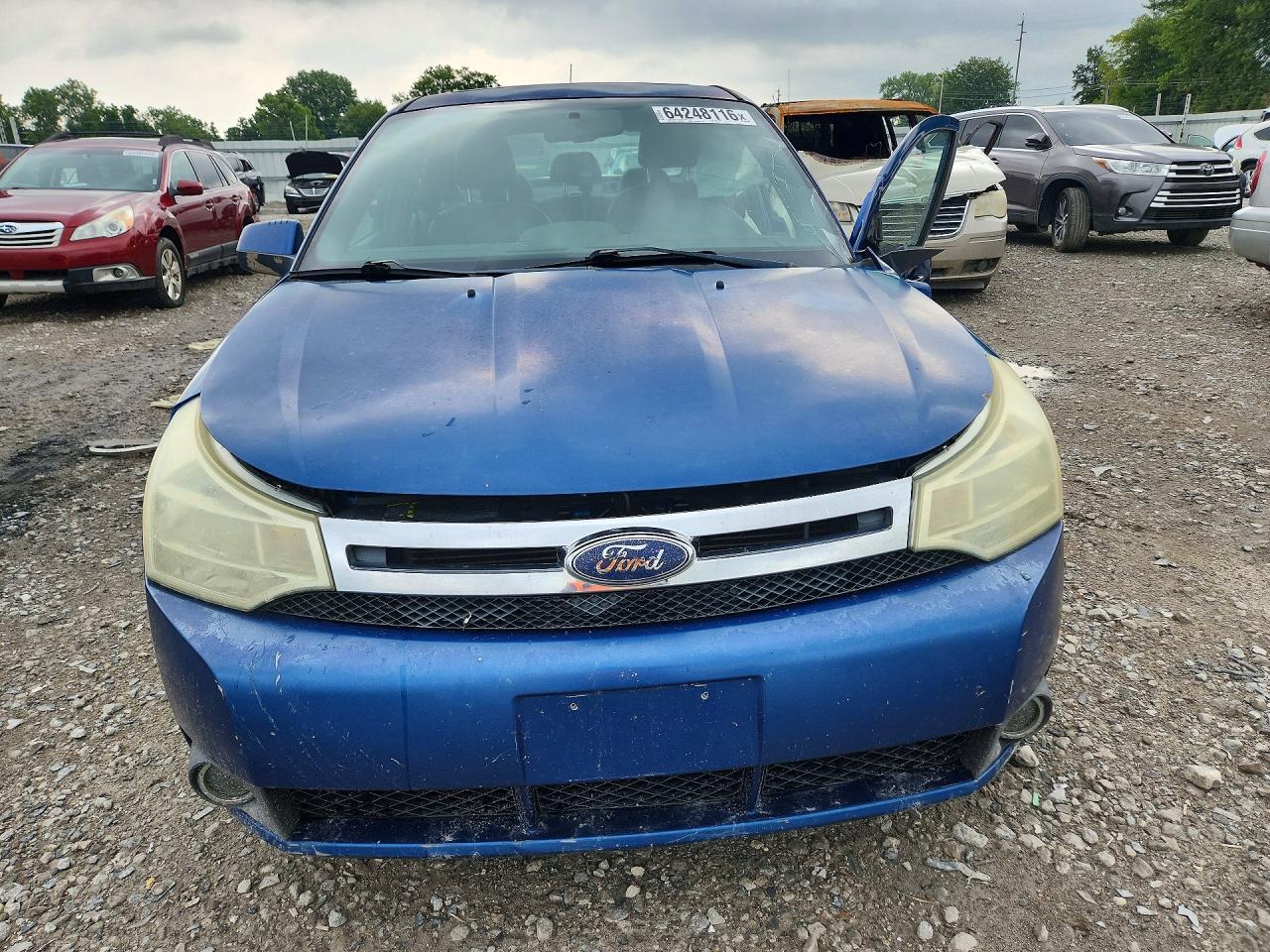2009 Ford Focus Ses Blue vin: 1FAHP36N79W218133