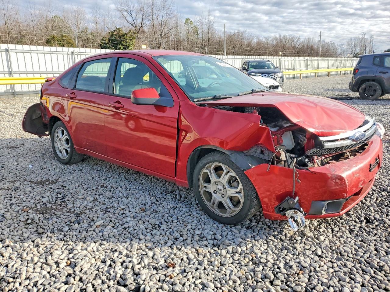 2009 Ford Focus Ses Red vin: 1FAHP36N79W219881