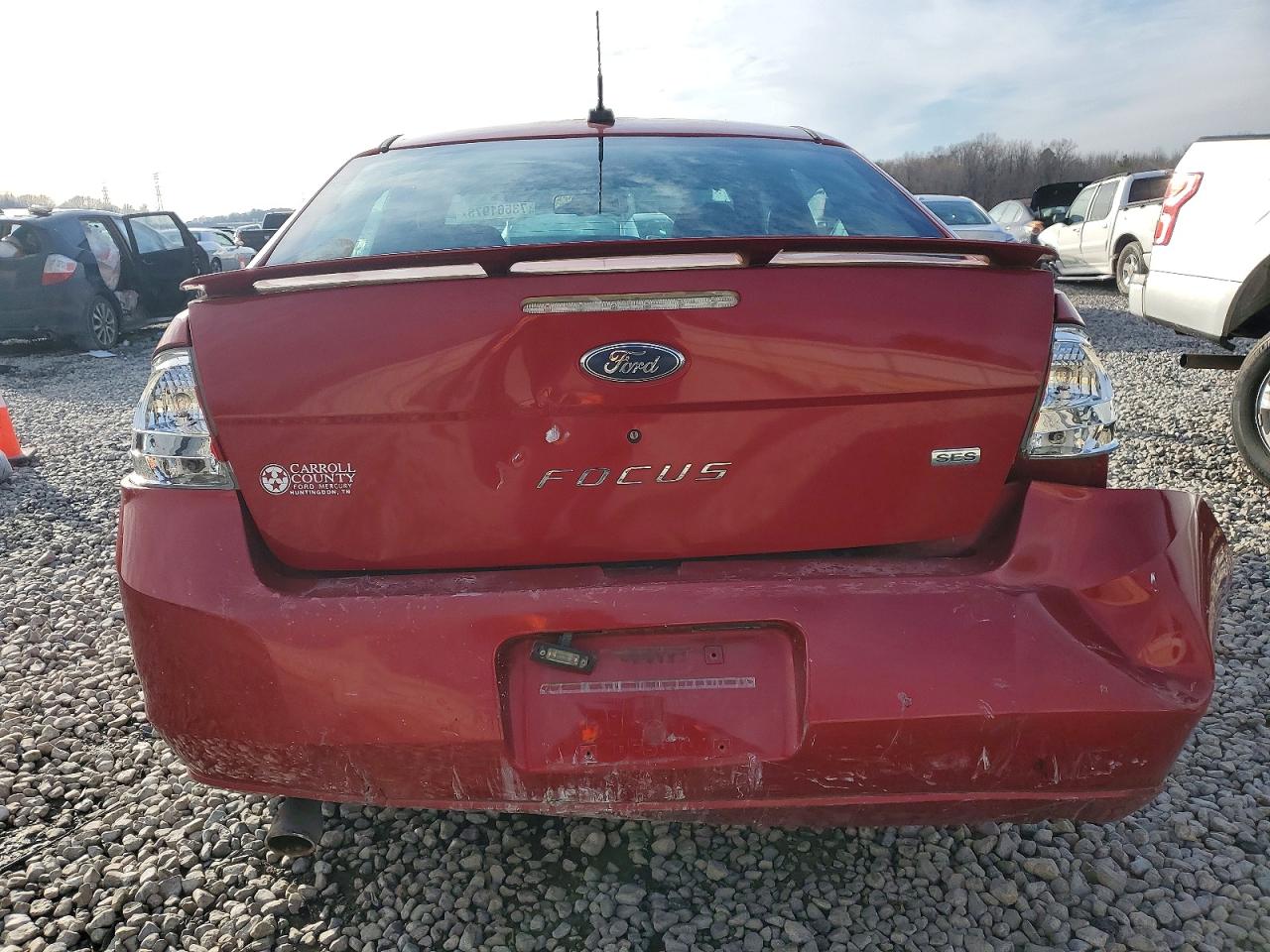 2009 Ford Focus Ses Red vin: 1FAHP36N79W219881