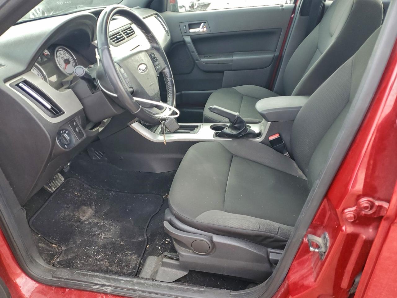 2009 Ford Focus Ses Red vin: 1FAHP36N79W237331
