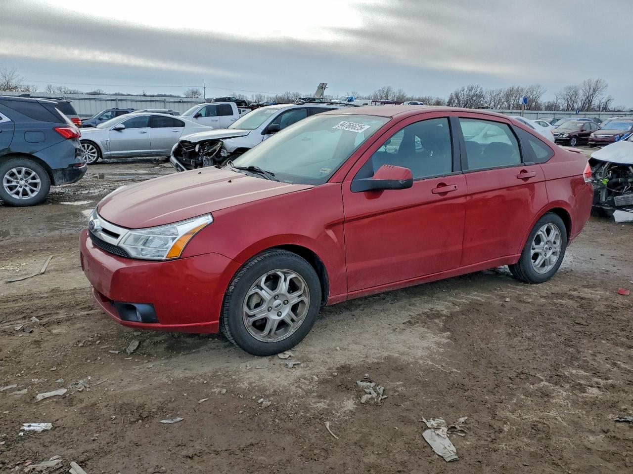 2009 Ford Focus Ses Красный vin: 1FAHP36N79W237331