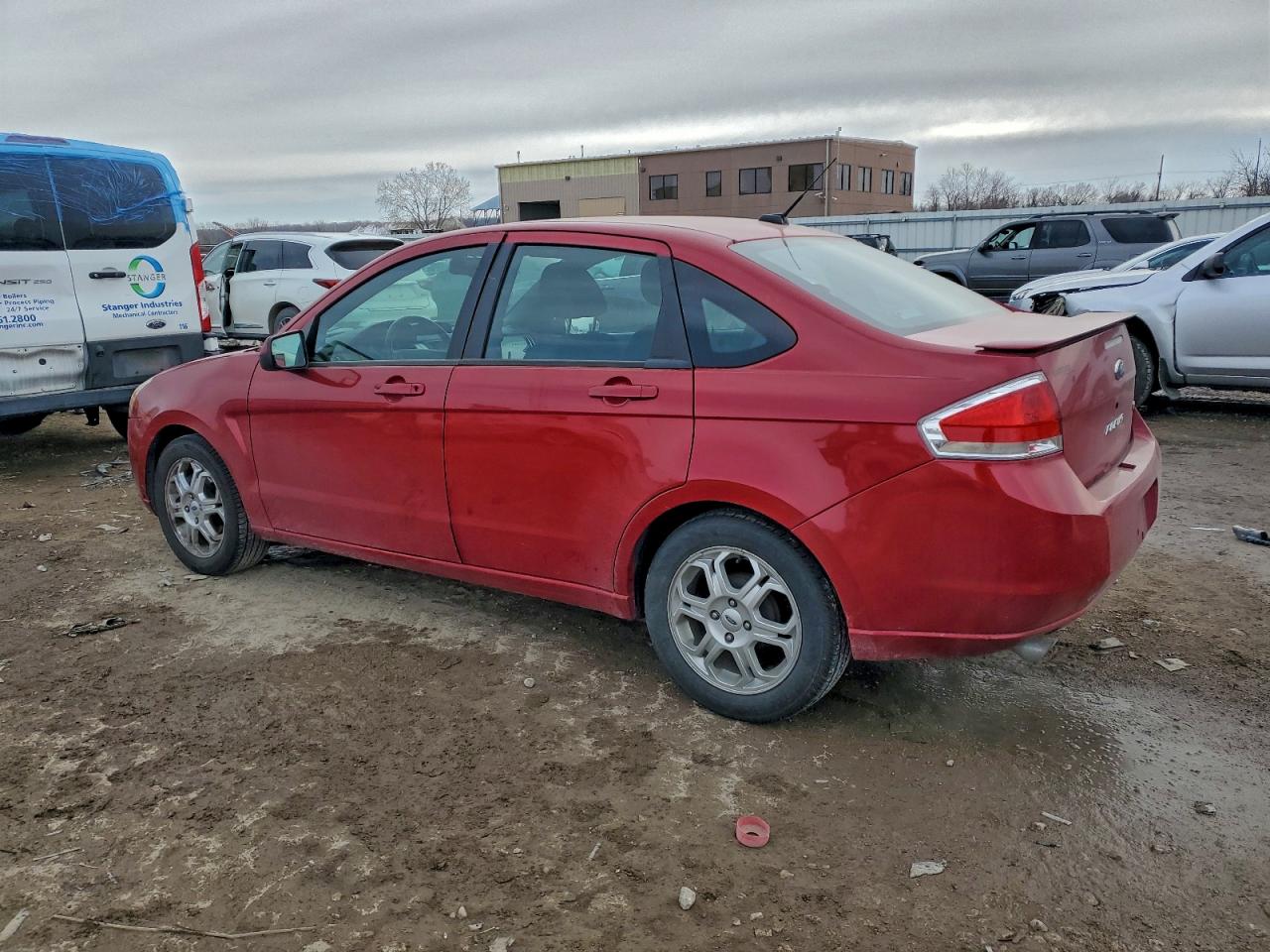 2009 Ford Focus Ses Red vin: 1FAHP36N79W237331