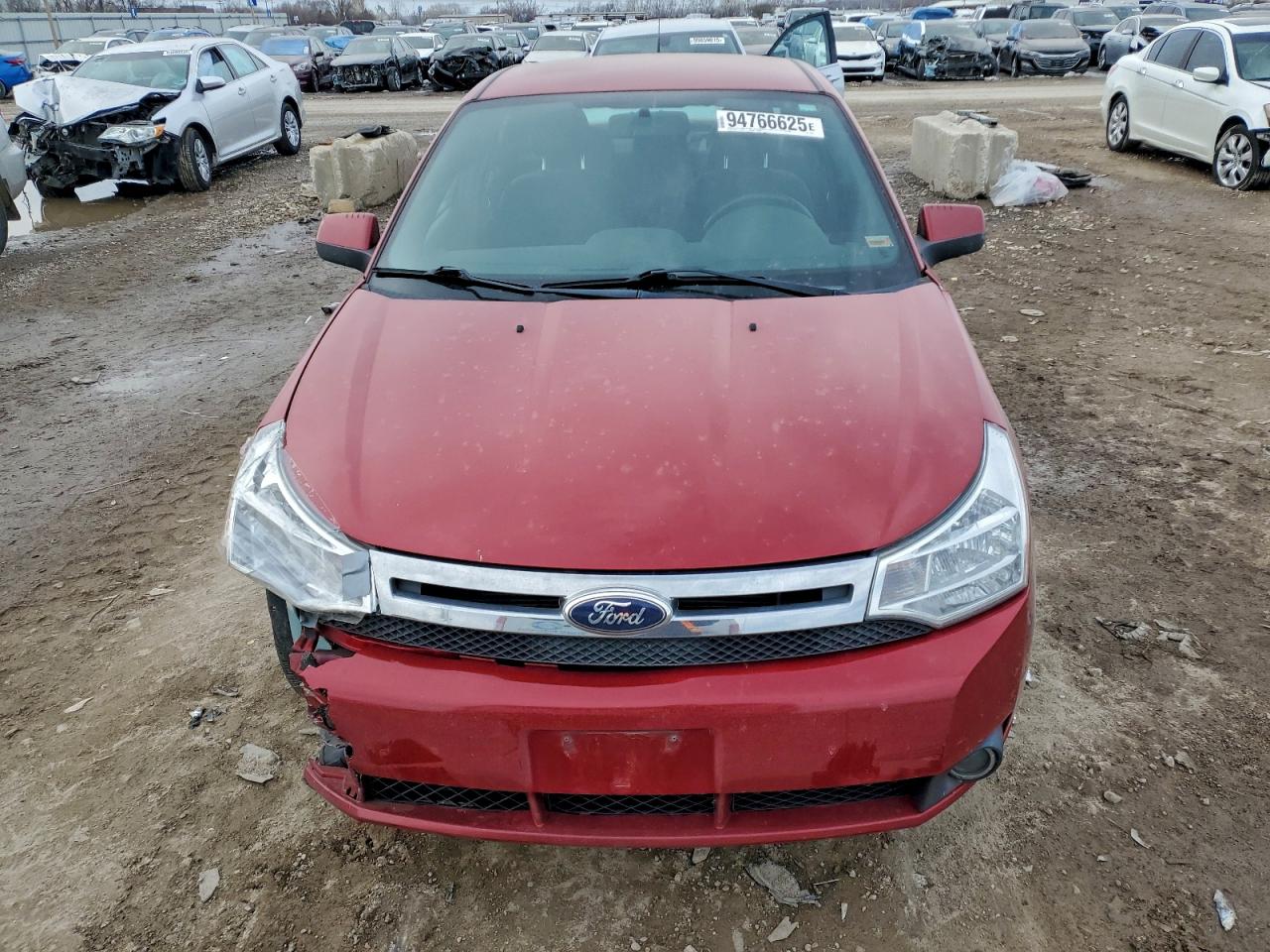 2009 Ford Focus Ses Red vin: 1FAHP36N79W237331