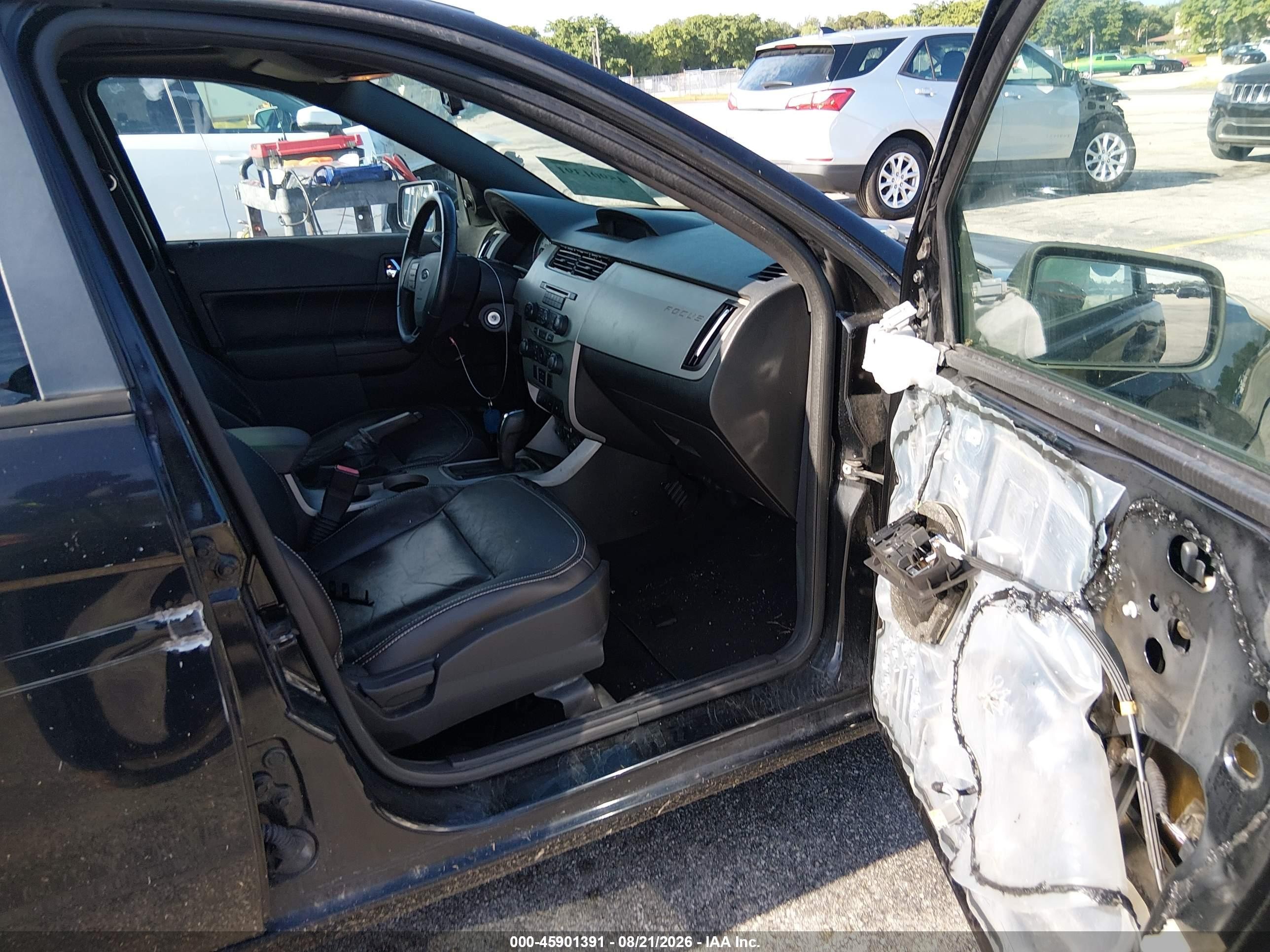 2009 Ford Focus Ses Black vin: 1FAHP36N89W107722