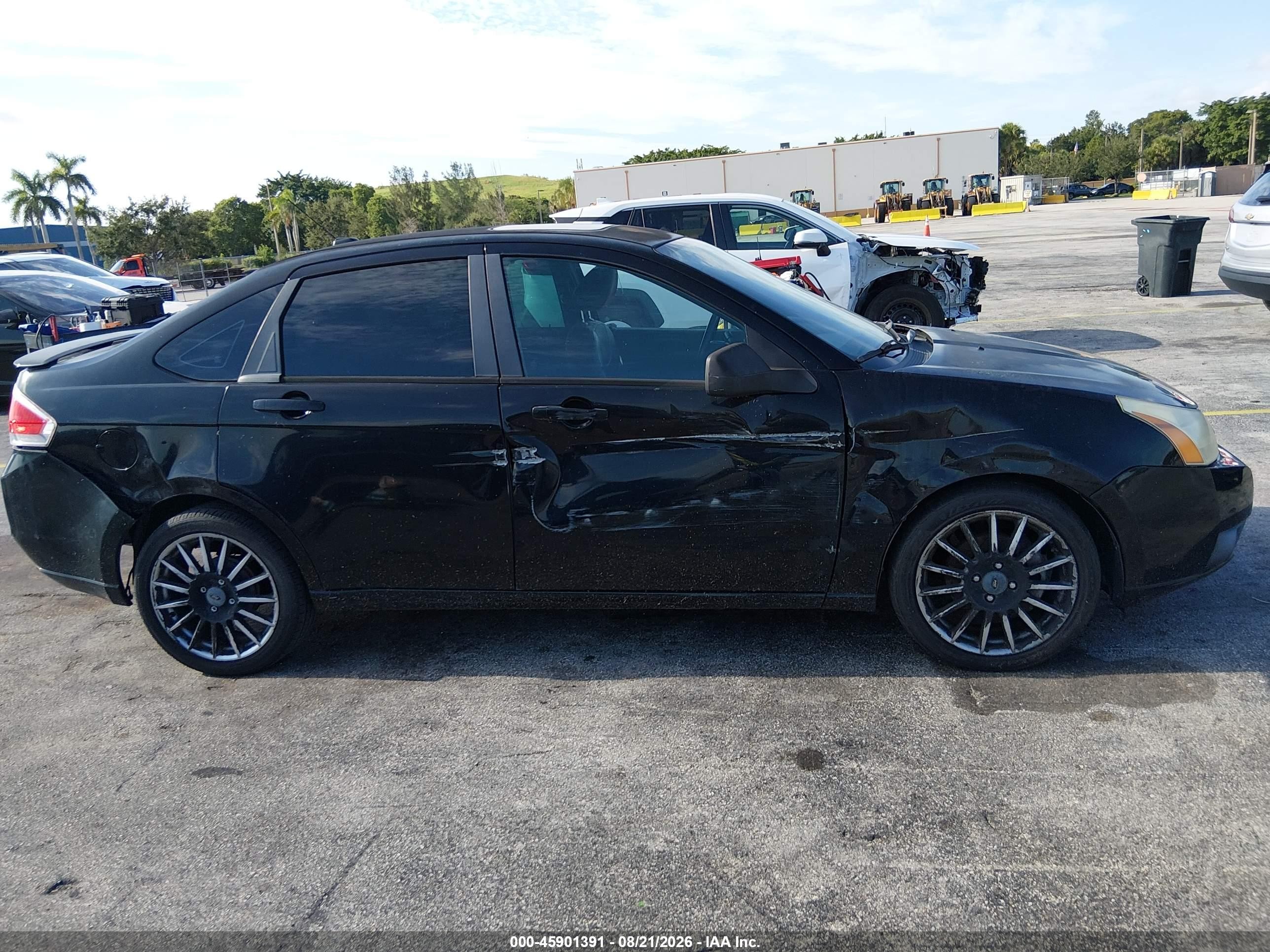2009 Ford Focus Ses Black vin: 1FAHP36N89W107722