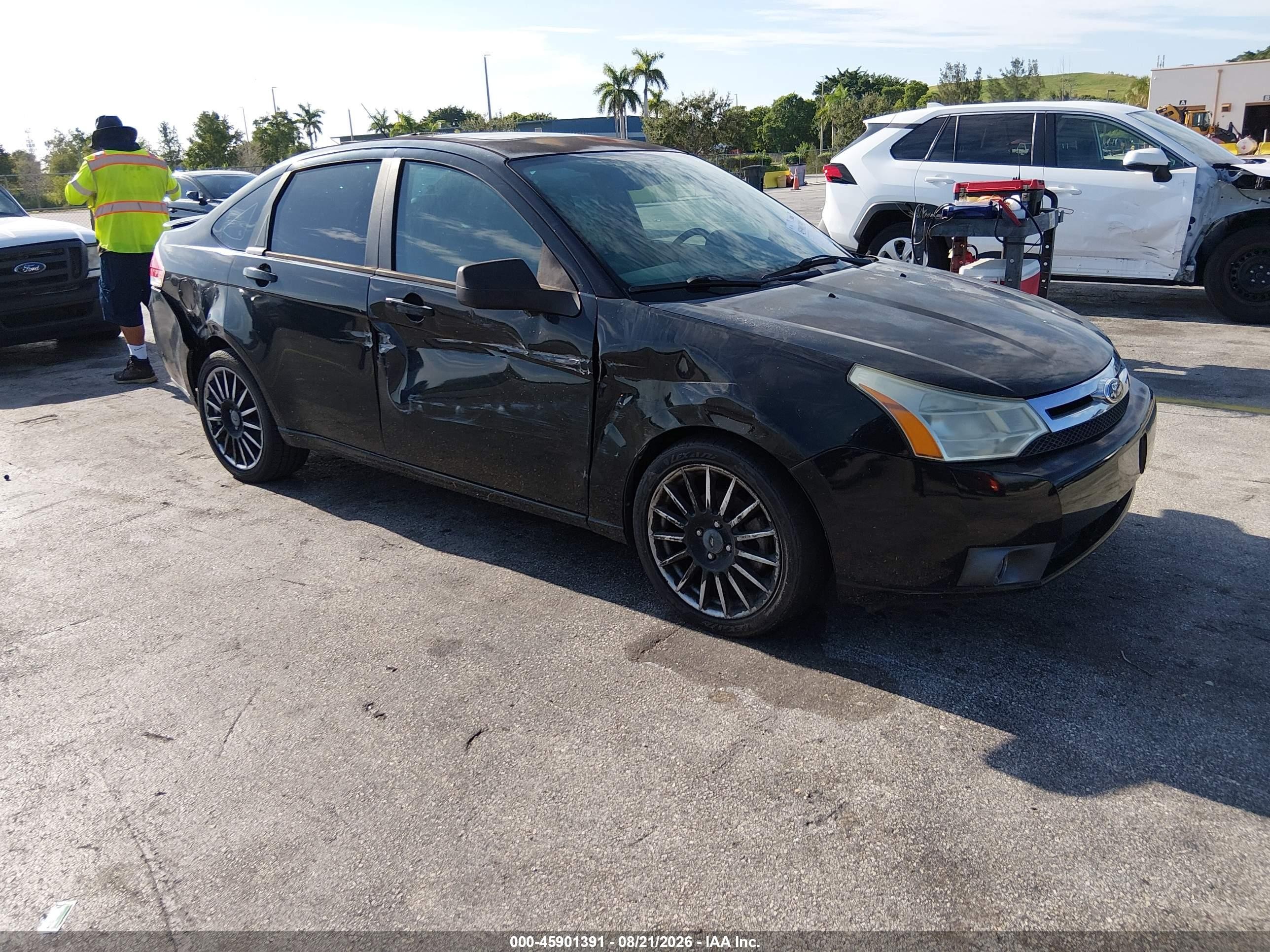 2009 Ford Focus Ses Black vin: 1FAHP36N89W107722
