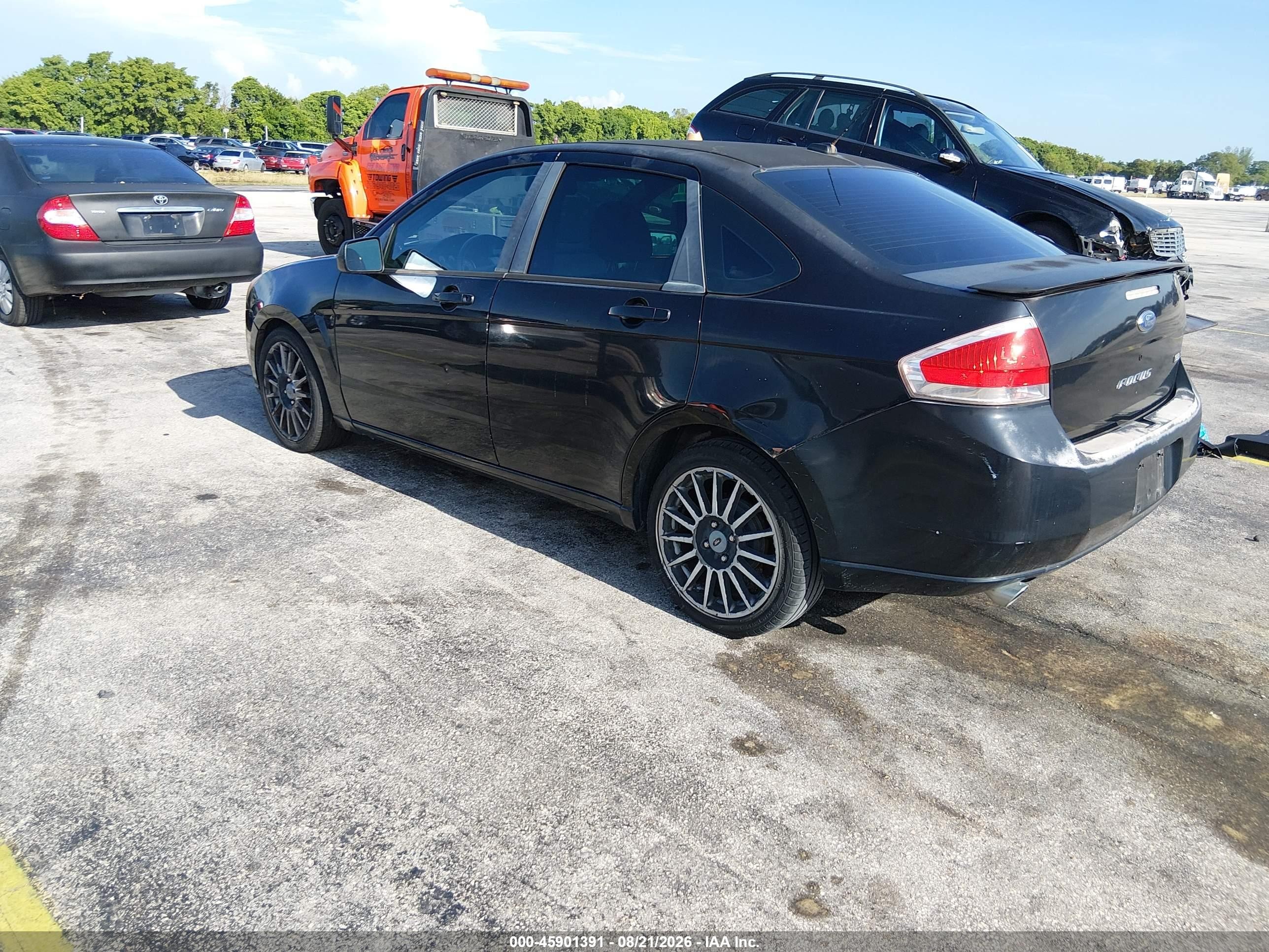 2009 Ford Focus Ses Black vin: 1FAHP36N89W107722