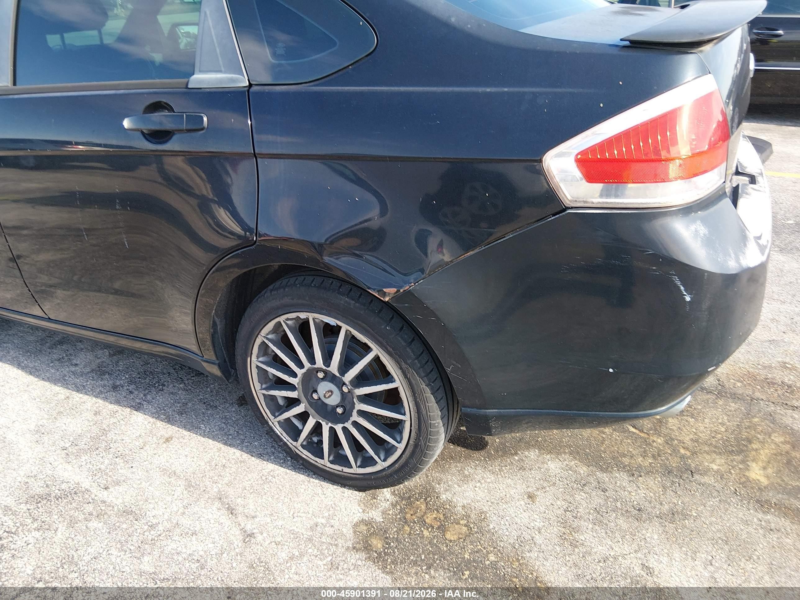 2009 Ford Focus Ses Black vin: 1FAHP36N89W107722