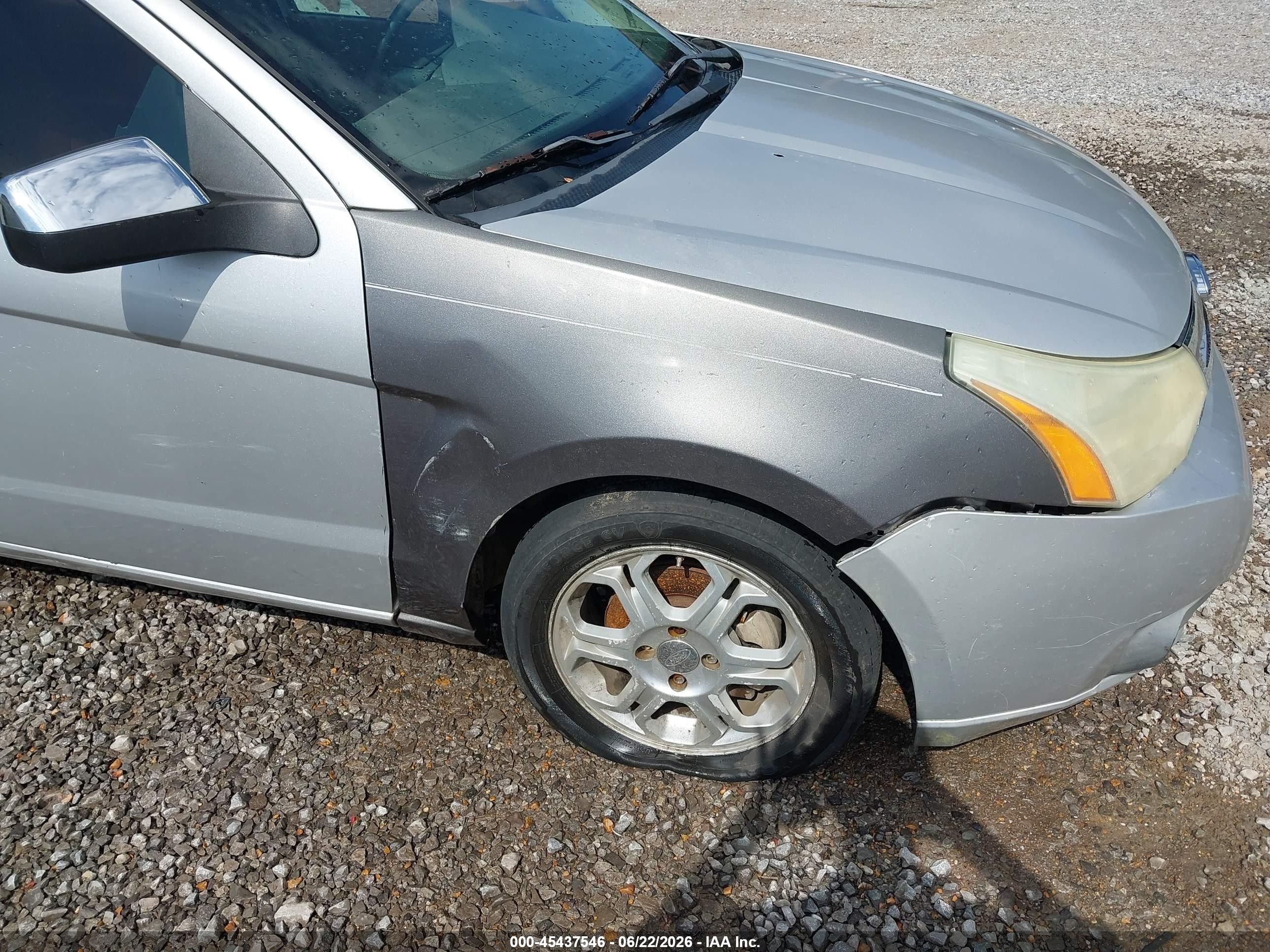 2009 Ford Focus Ses Silver vin: 1FAHP36N89W218884