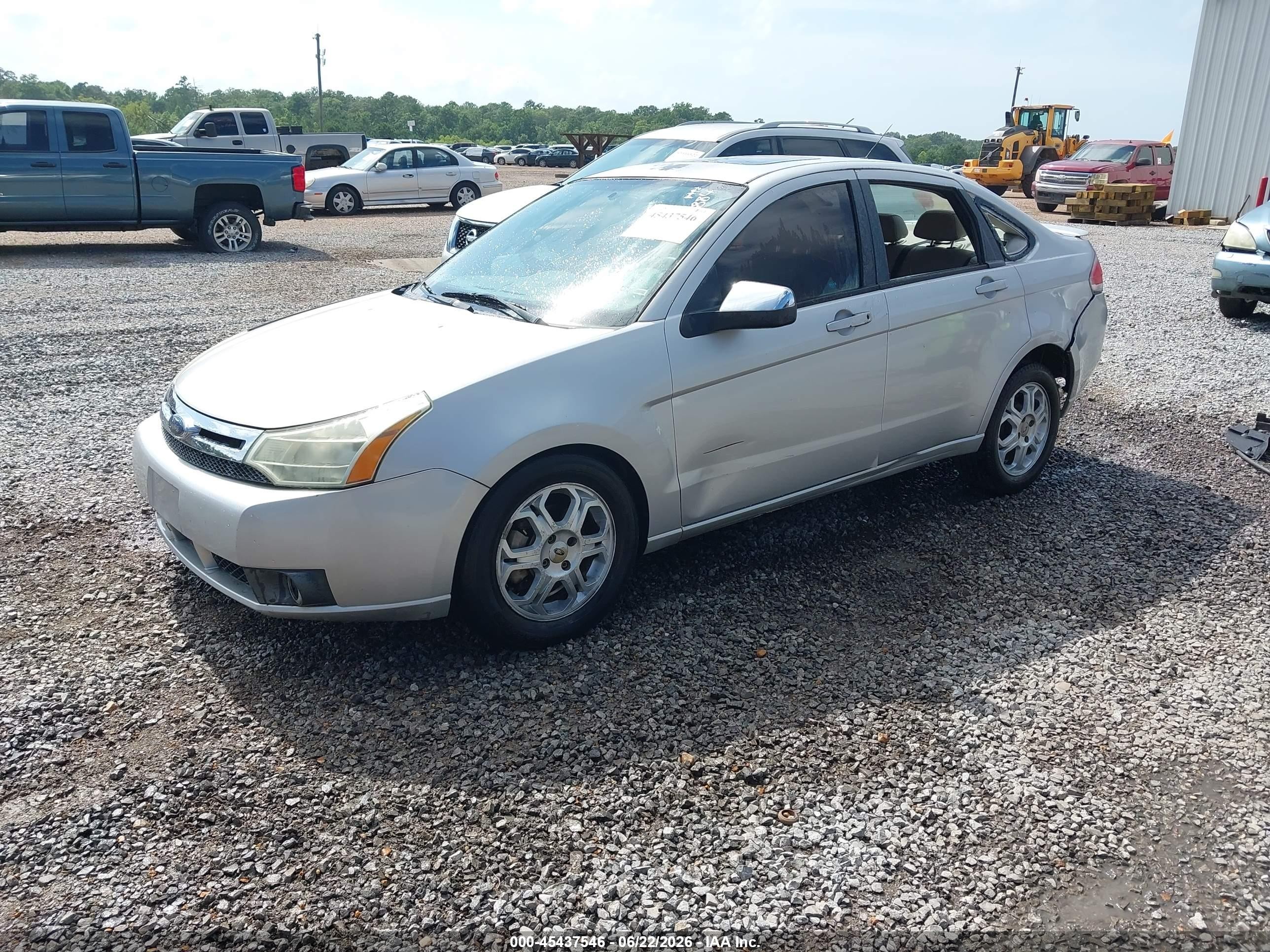 2009 Ford Focus Ses Silver vin: 1FAHP36N89W218884
