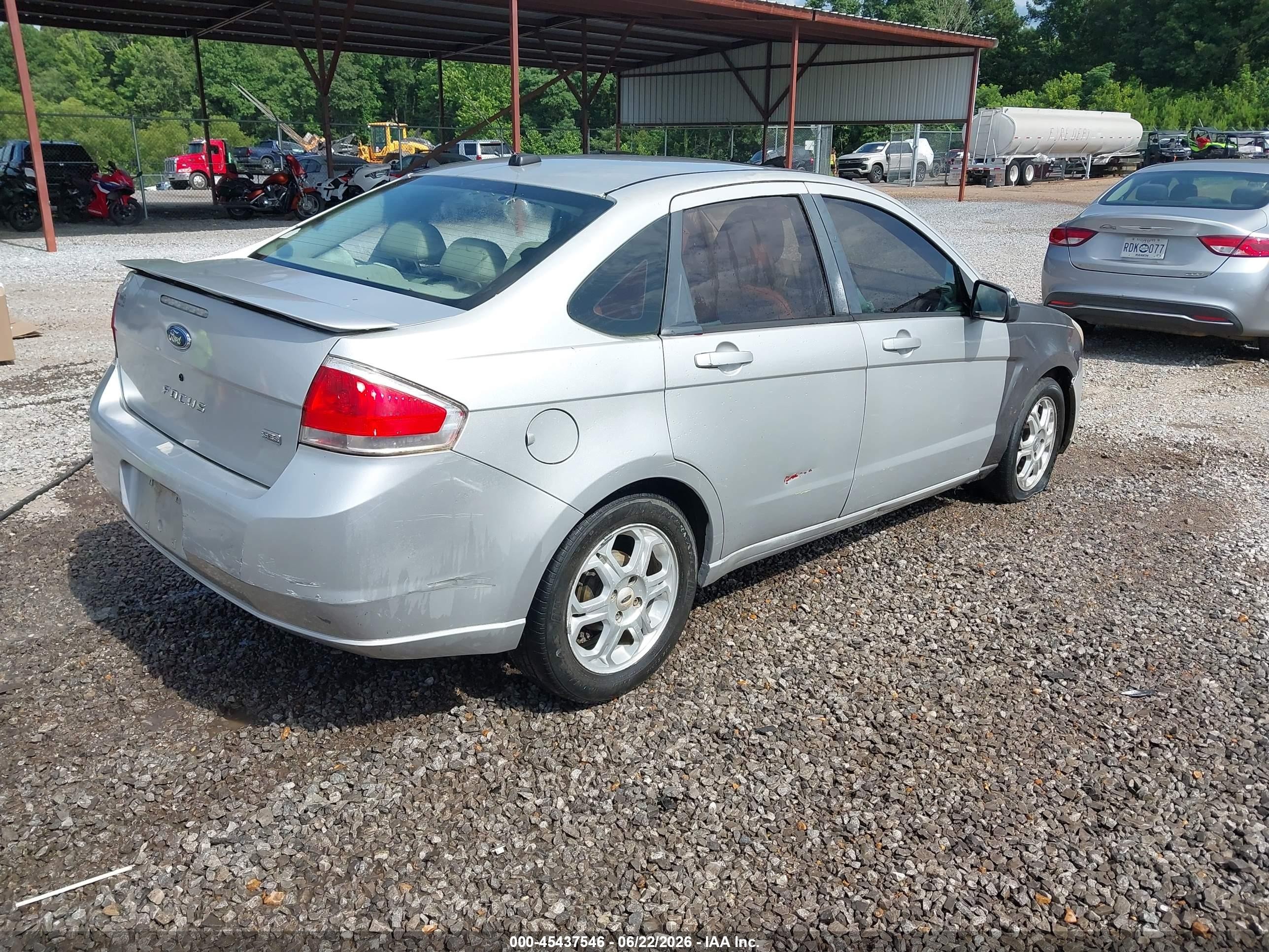 2009 Ford Focus Ses Silver vin: 1FAHP36N89W218884