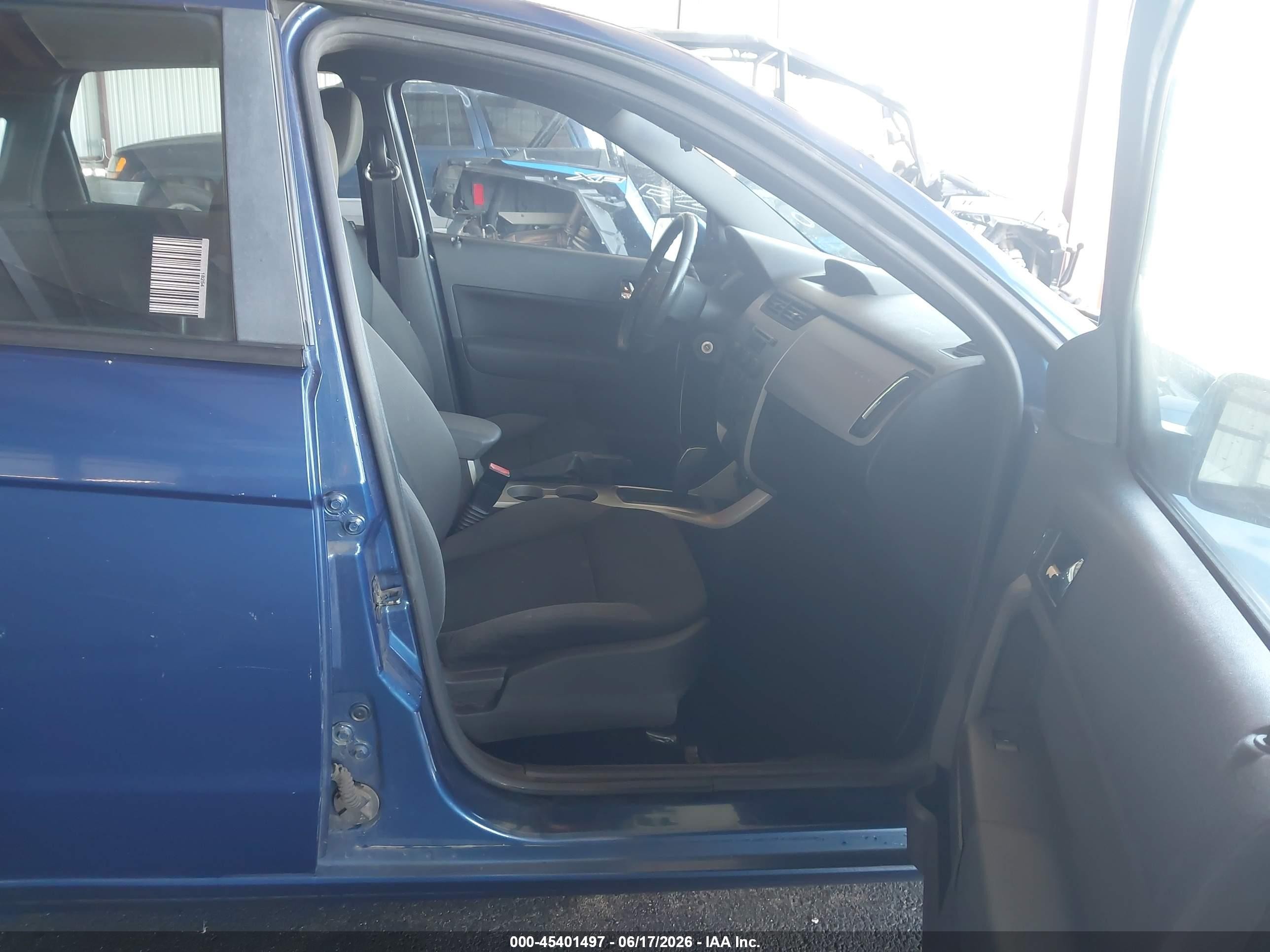 2009 Ford Focus Ses Синий vin: 1FAHP36N99W159540