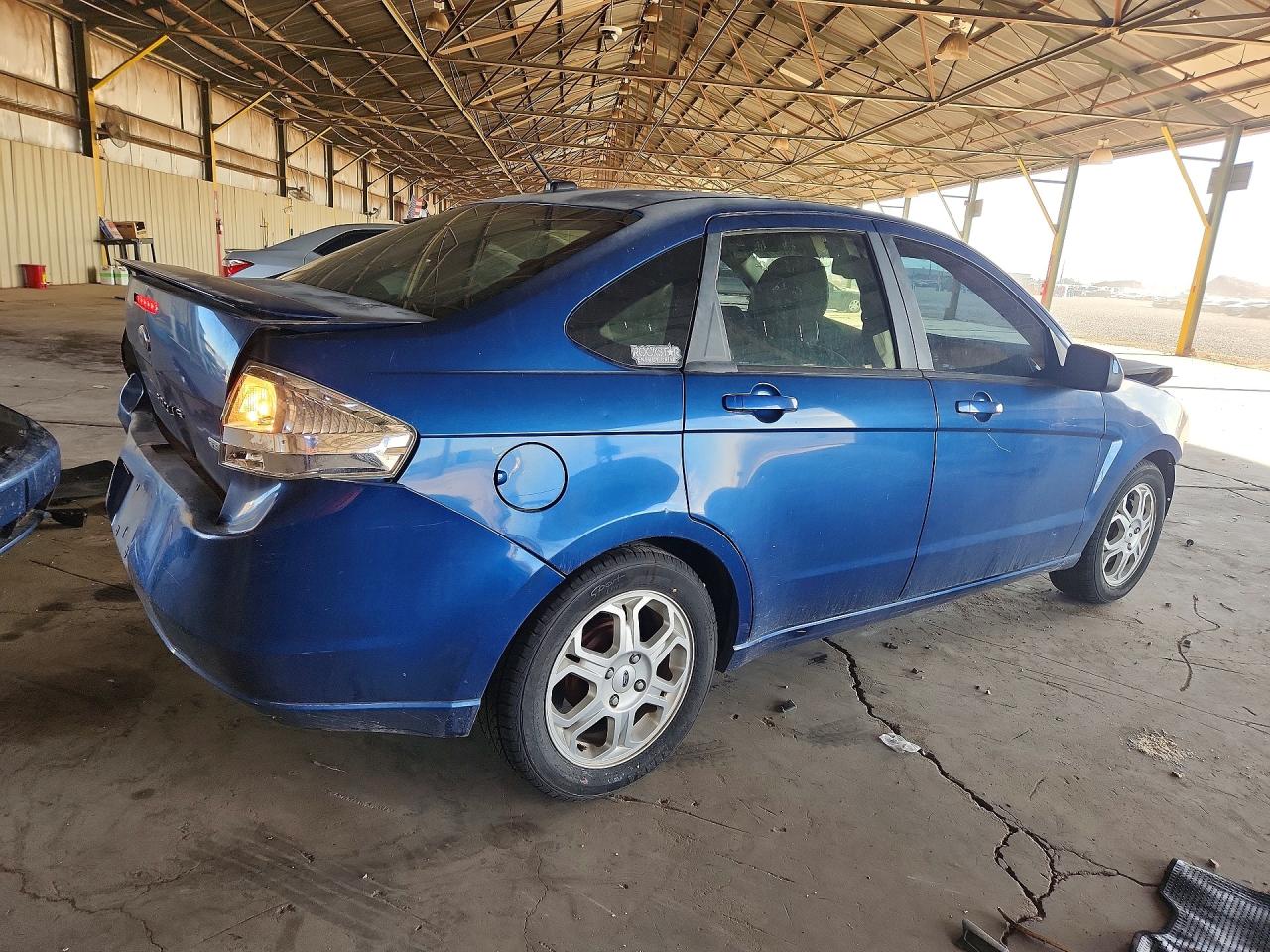 2009 Ford Focus Ses Blue vin: 1FAHP36N99W188729