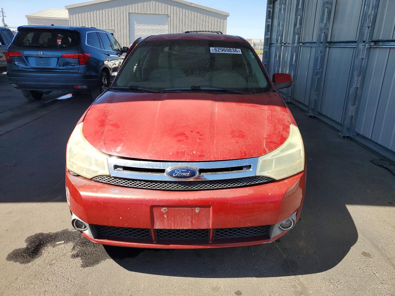 2009 Ford Focus Ses Red vin: 1FAHP36N99W210647