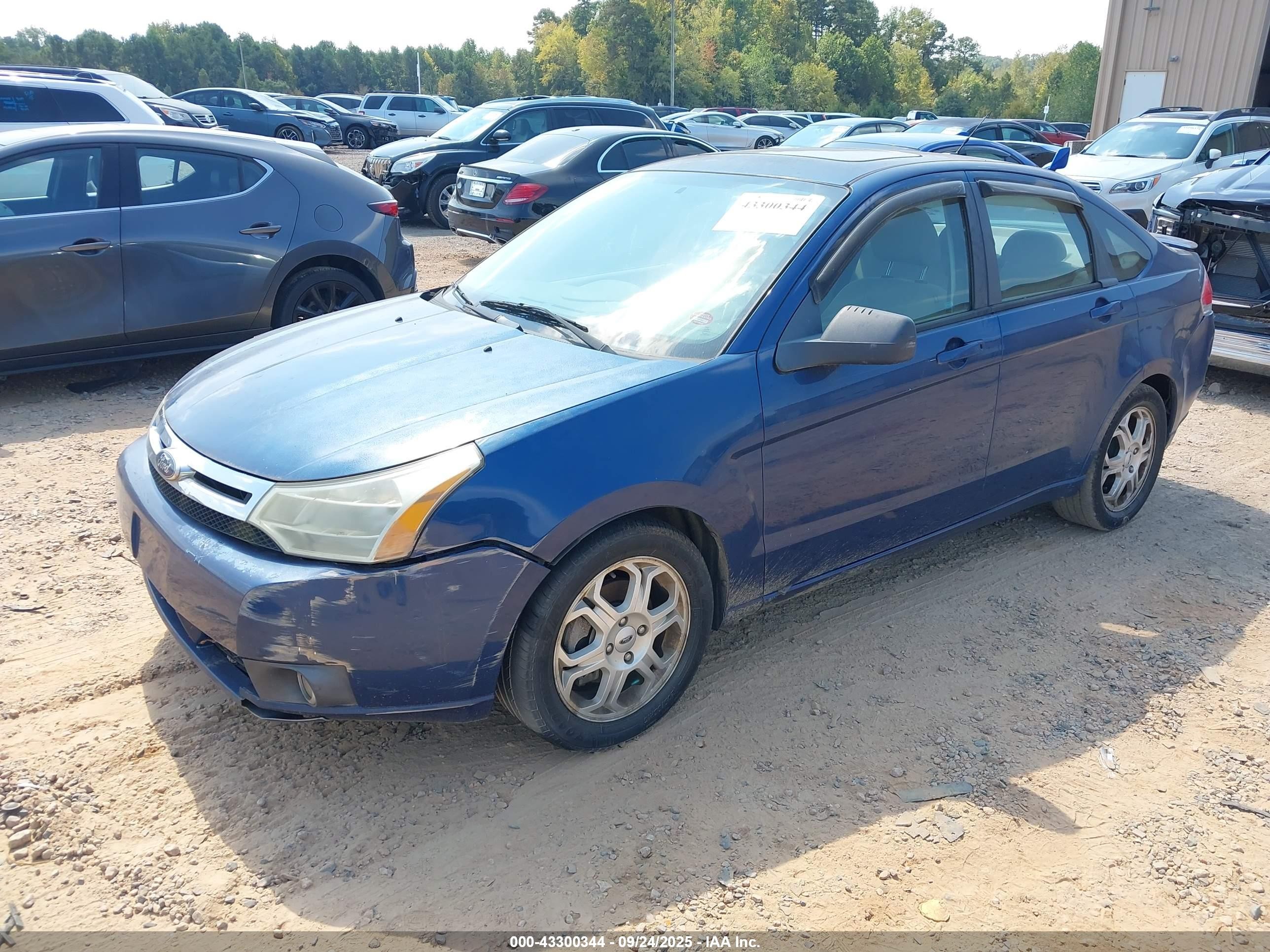 2009 Ford Focus Ses Blue vin: 1FAHP36NX9W128796