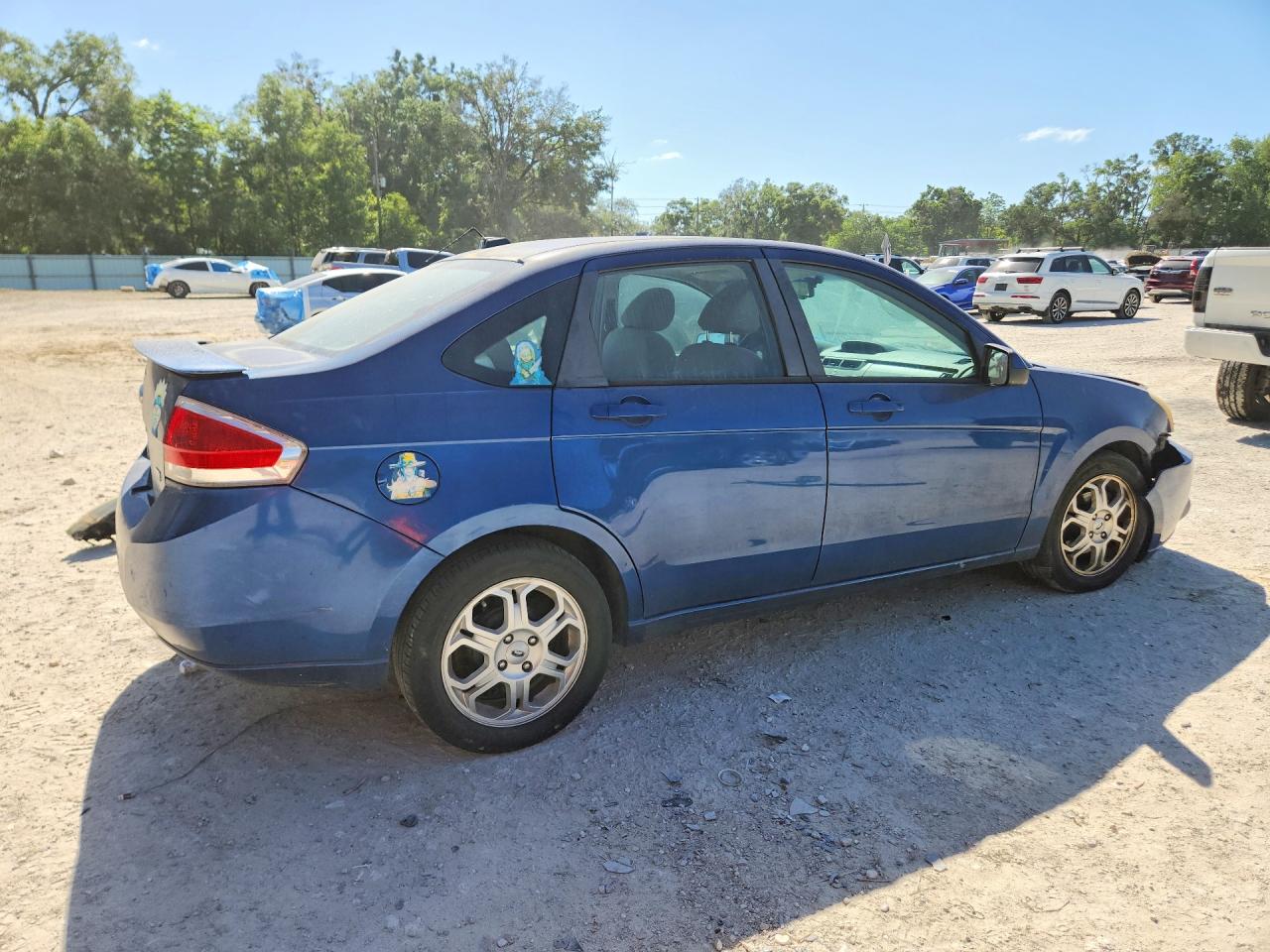 2009 Ford Focus Blue vin: 1FAHP36NX9W150720