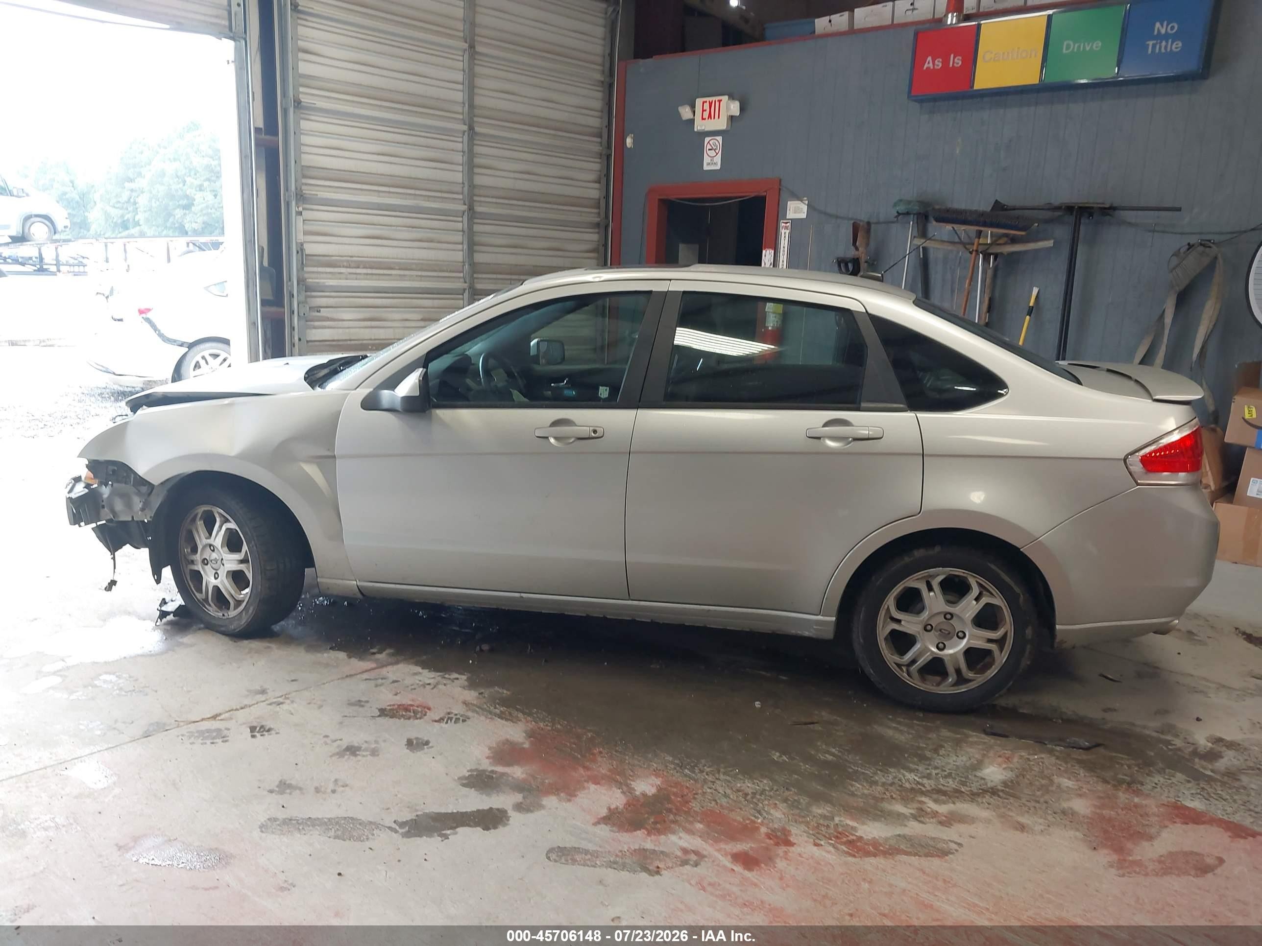 2009 Ford Focus Ses Gray vin: 1FAHP36NX9W219230