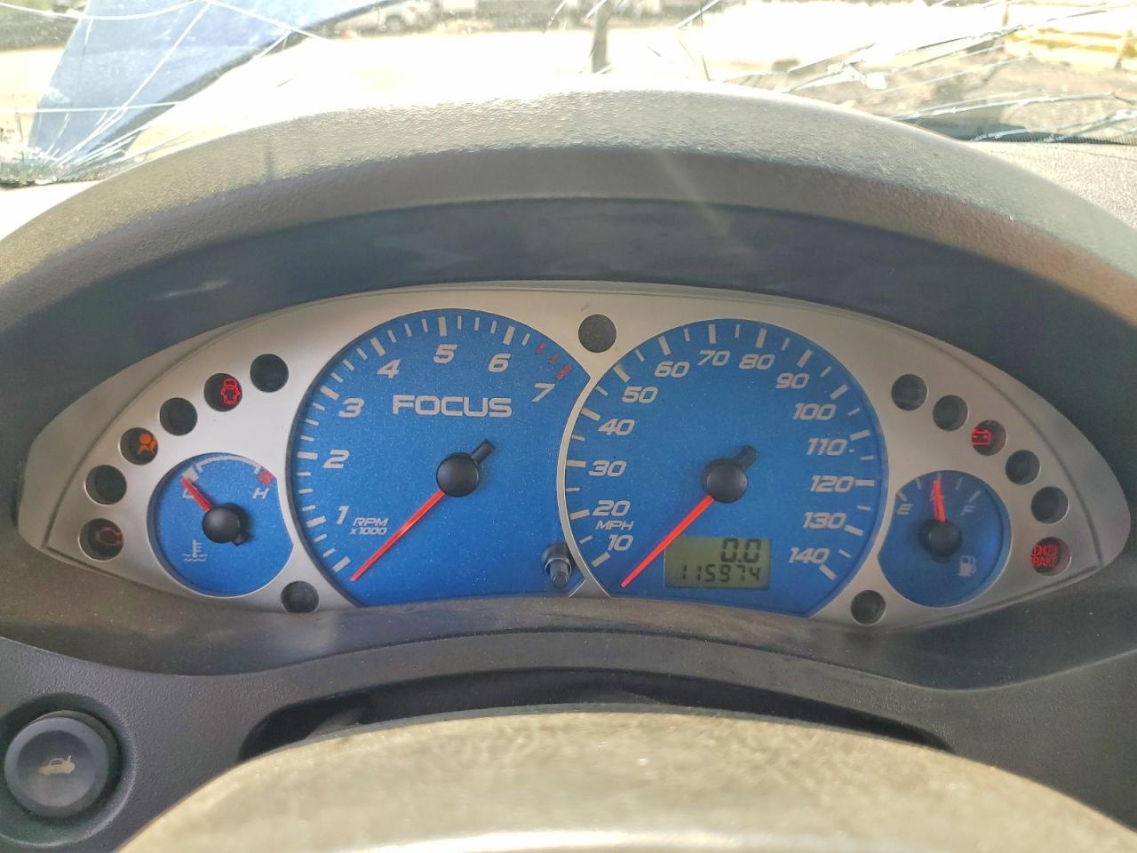 2006 Ford Focus Zx5 Blue vin: 1FAHP37N16W151961