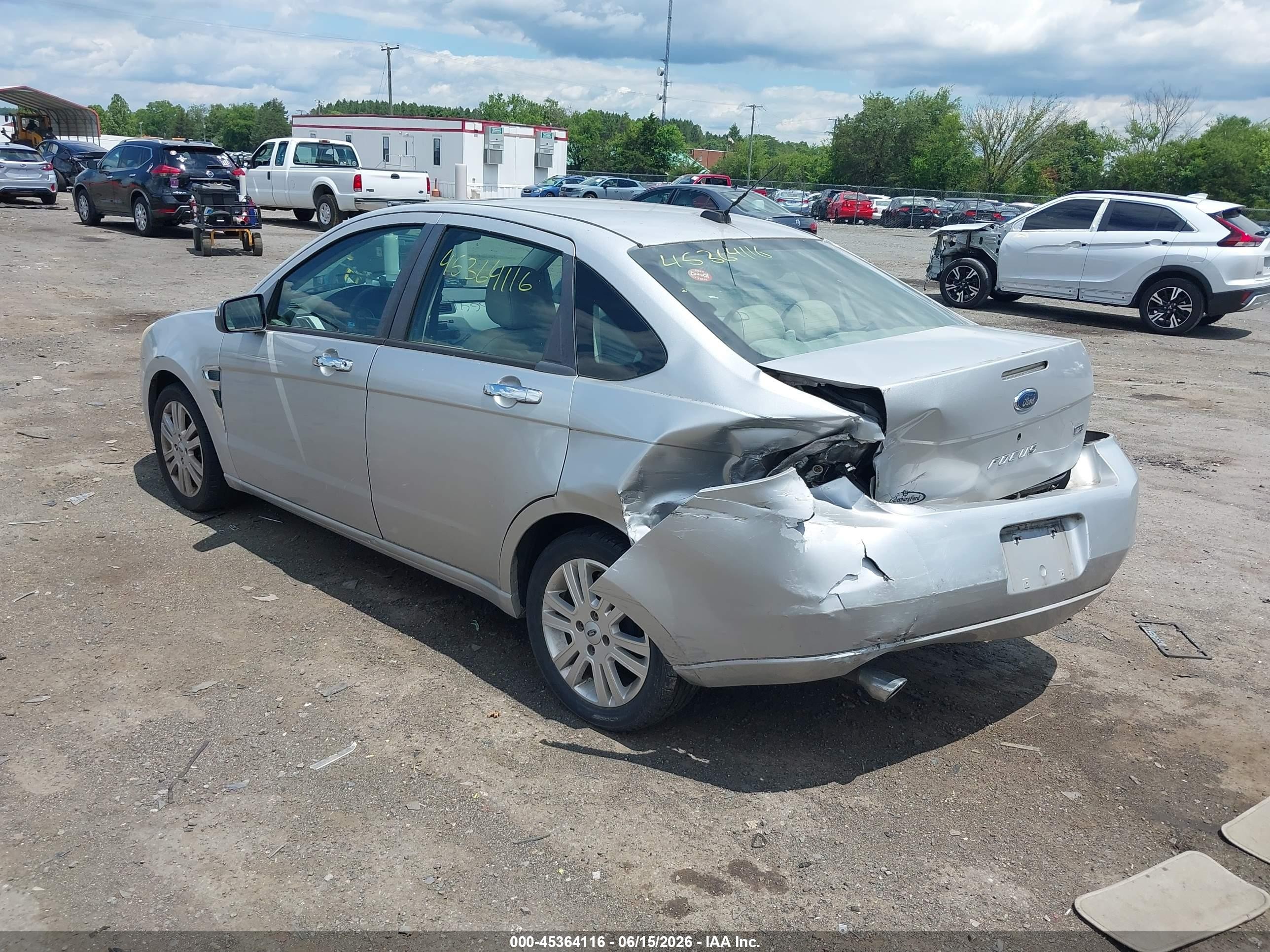 2009 Ford Focus Sel Silver vin: 1FAHP37N19W234648