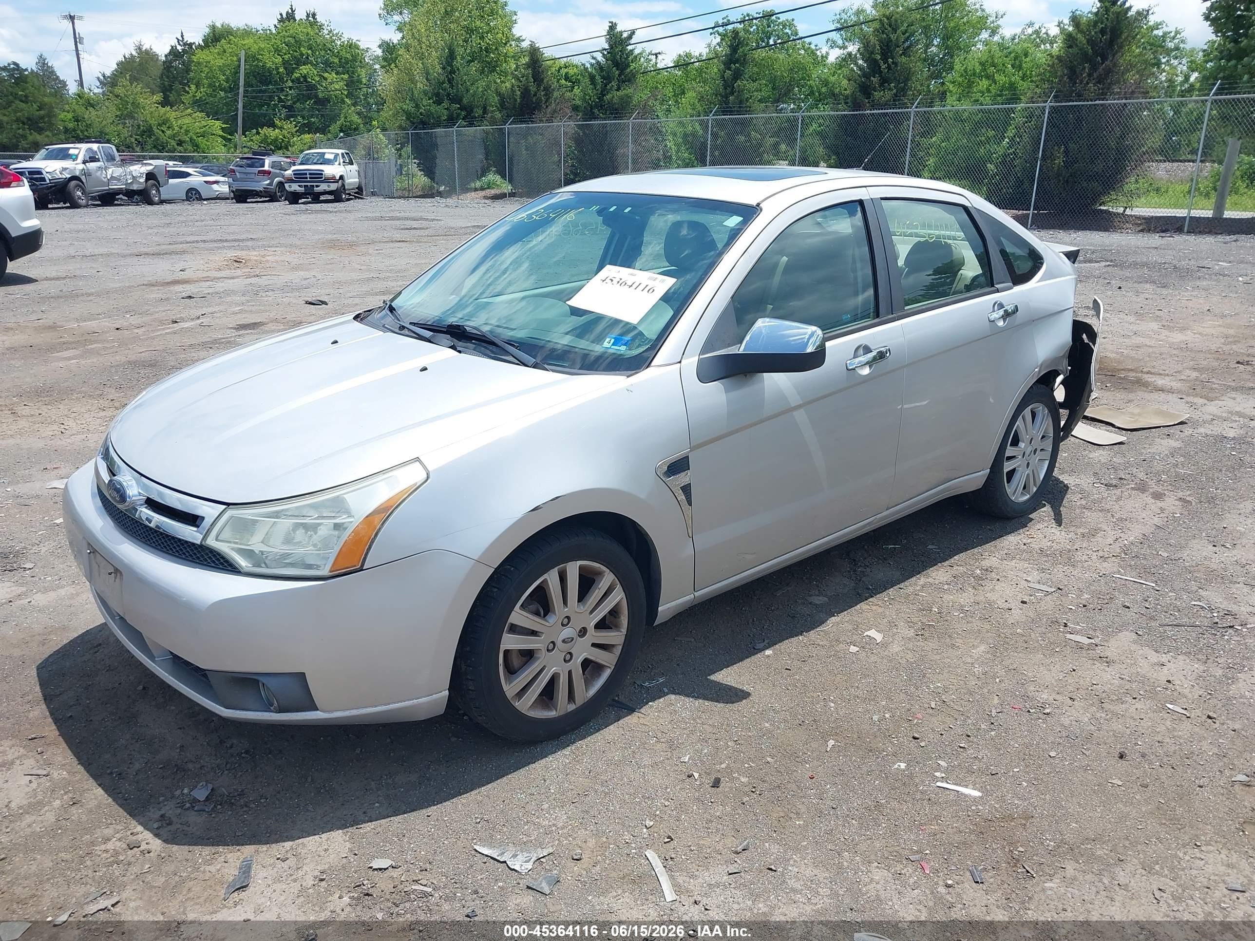 2009 Ford Focus Sel Silver vin: 1FAHP37N19W234648