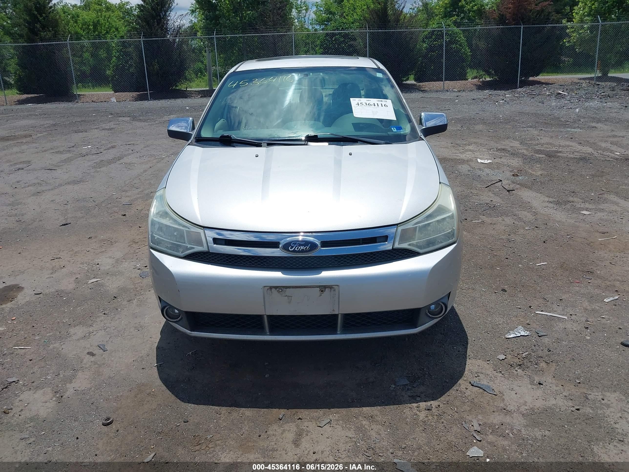 2009 Ford Focus Sel Silver vin: 1FAHP37N19W234648