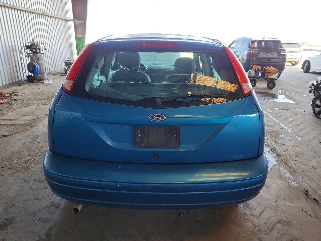 2007 Ford Focus Zx5 Blue vin: 1FAHP37N37W226340