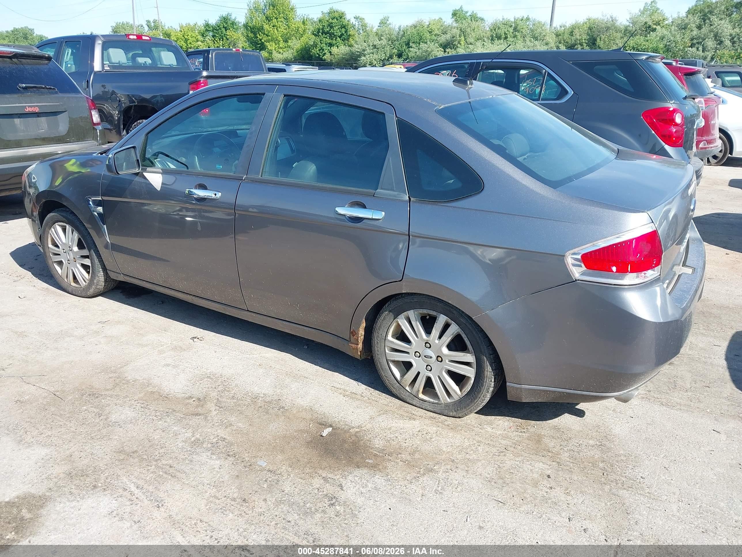 2009 Ford Focus Sel Gray vin: 1FAHP37N39W119372