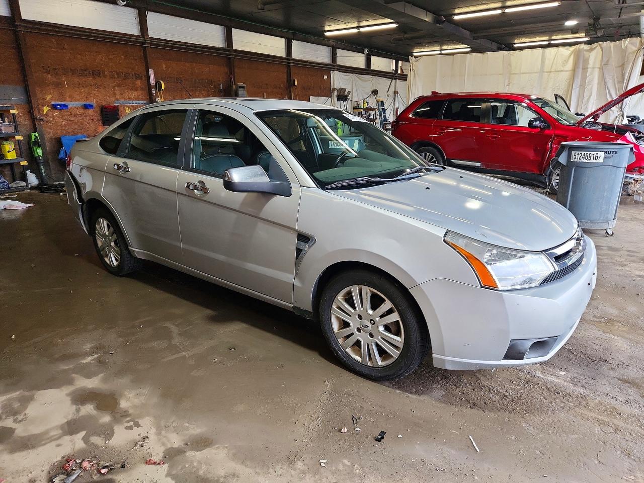 2009 Ford Focus Sel Silver vin: 1FAHP37N39W151416