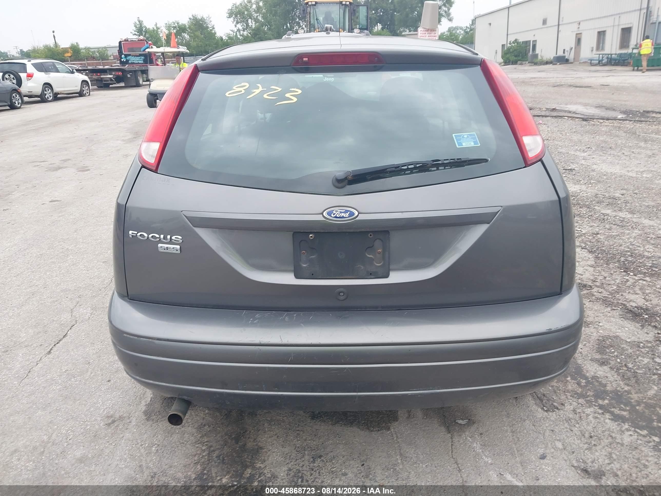 2007 Ford Focus S/se/ses Gray vin: 1FAHP37N57W146196