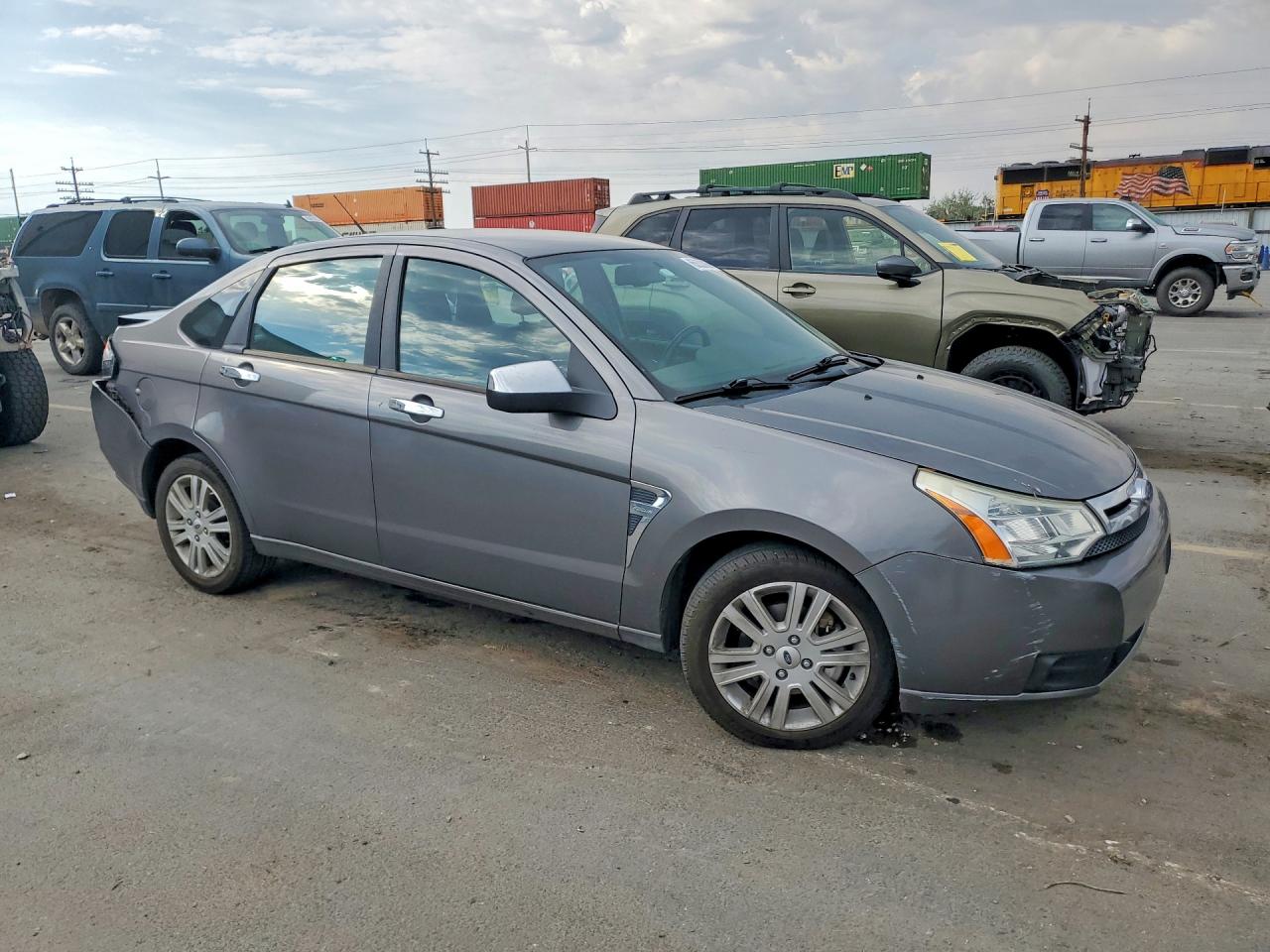 2009 Ford Focus Sel Gray vin: 1FAHP37N69W200611