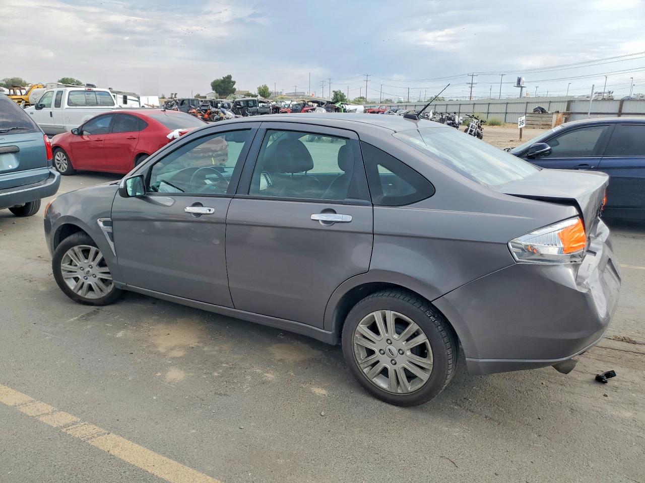 2009 Ford Focus Sel Gray vin: 1FAHP37N69W200611