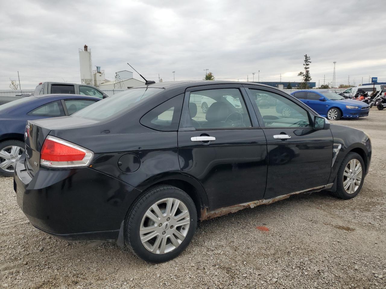 2009 Ford Focus Sel Черный vin: 1FAHP37N69W235441