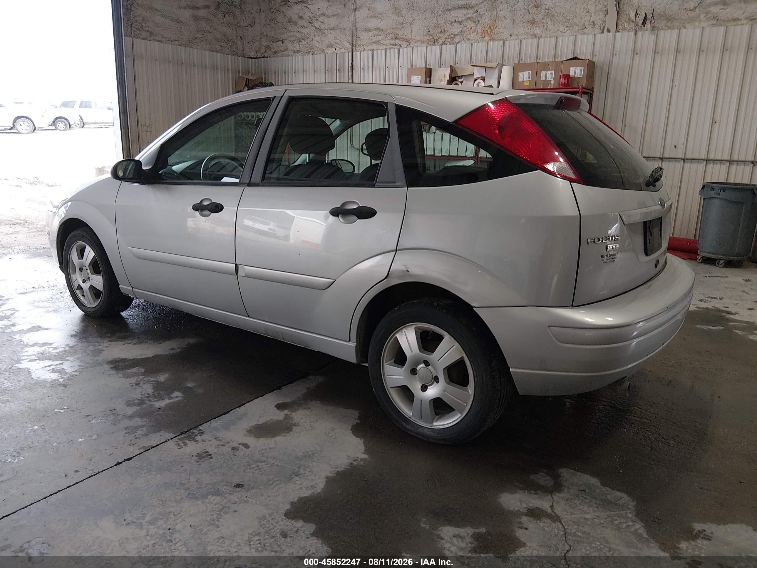 2007 Ford Focus S/se/ses Серебряный vin: 1FAHP37N77W243531