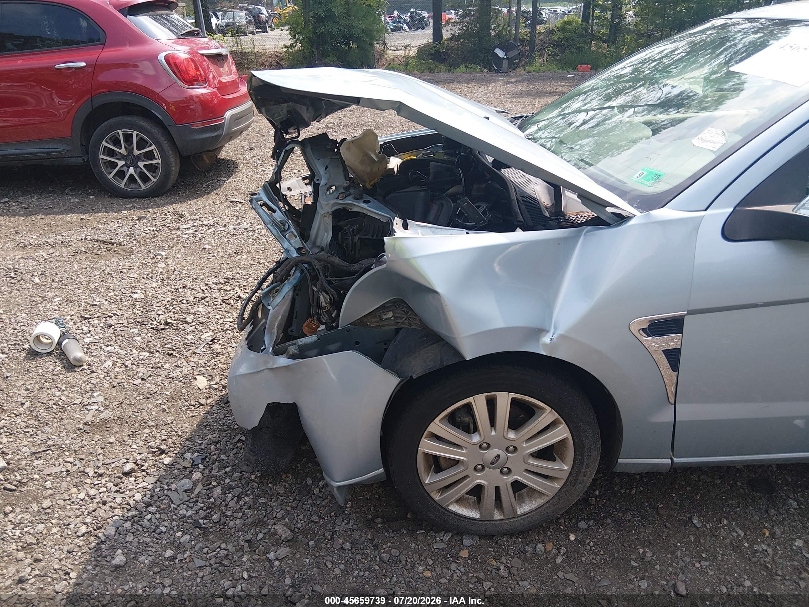 2009 Ford Focus Sel Blue vin: 1FAHP37N89W170396