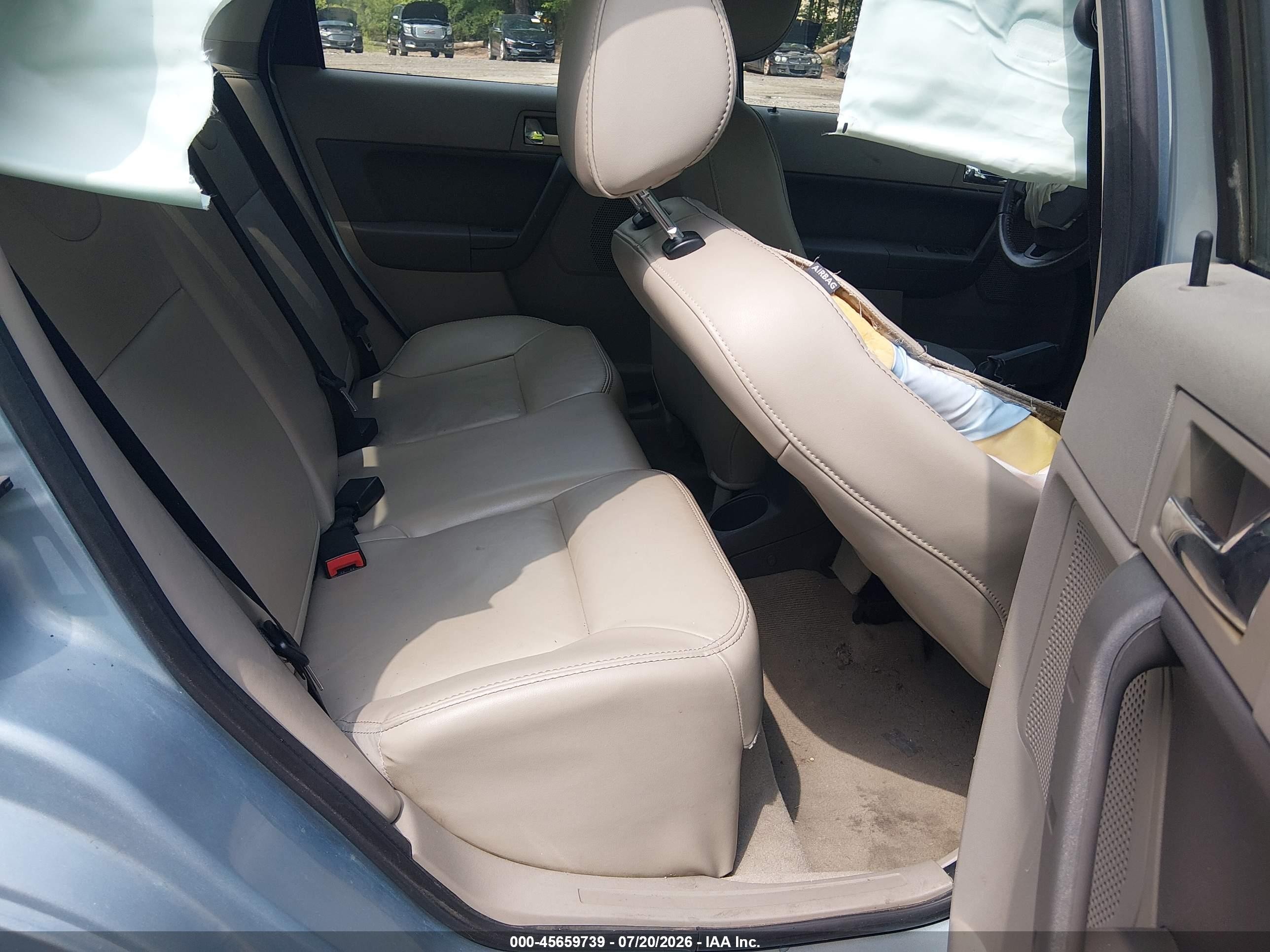 2009 Ford Focus Sel Blue vin: 1FAHP37N89W170396