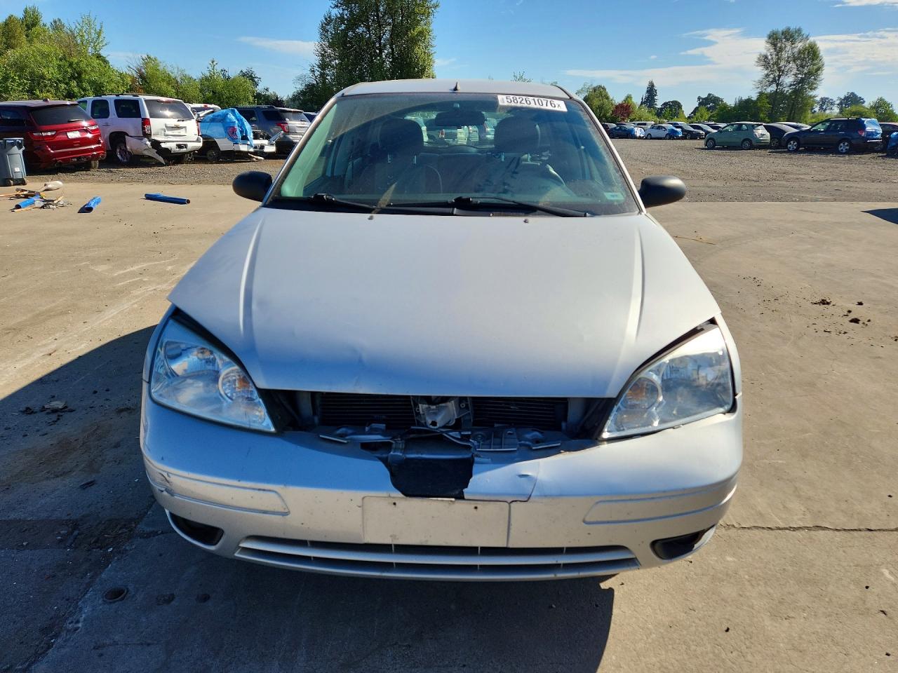 2007 Ford Focus Zx5 Серебряный vin: 1FAHP37N97W230716