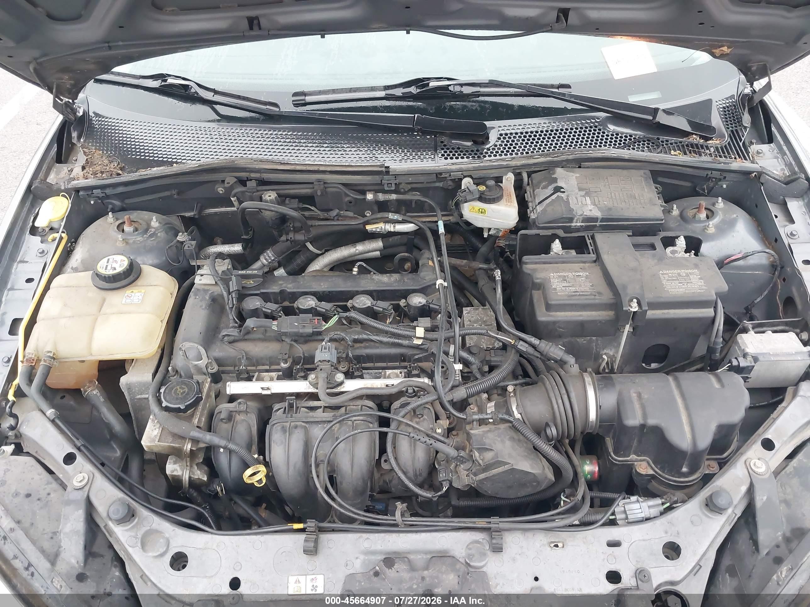 2007 Ford Focus S/se/ses Серый vin: 1FAHP37N97W291709
