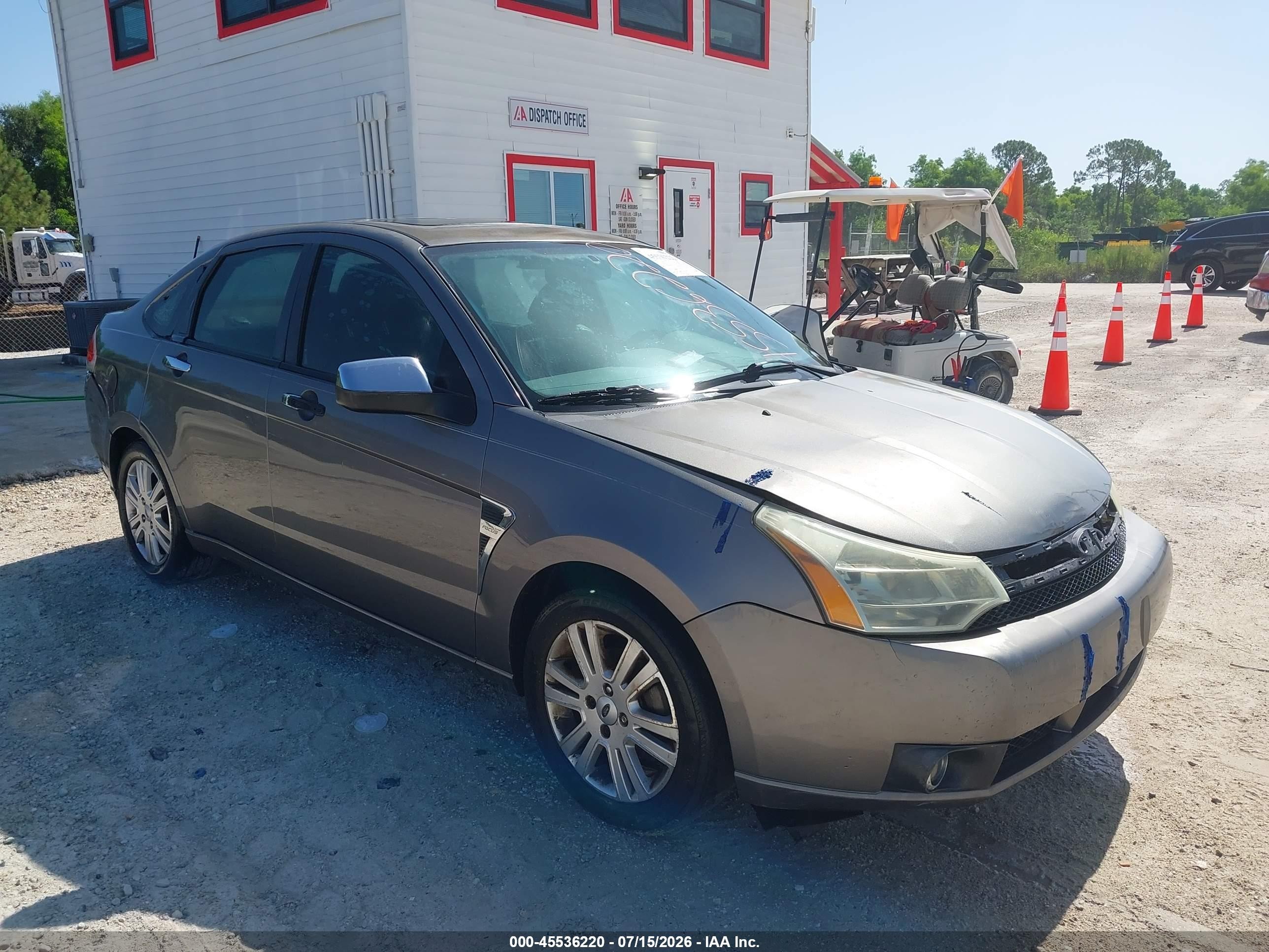 2009 Ford Focus Sel Gray vin: 1FAHP37NX9W129011