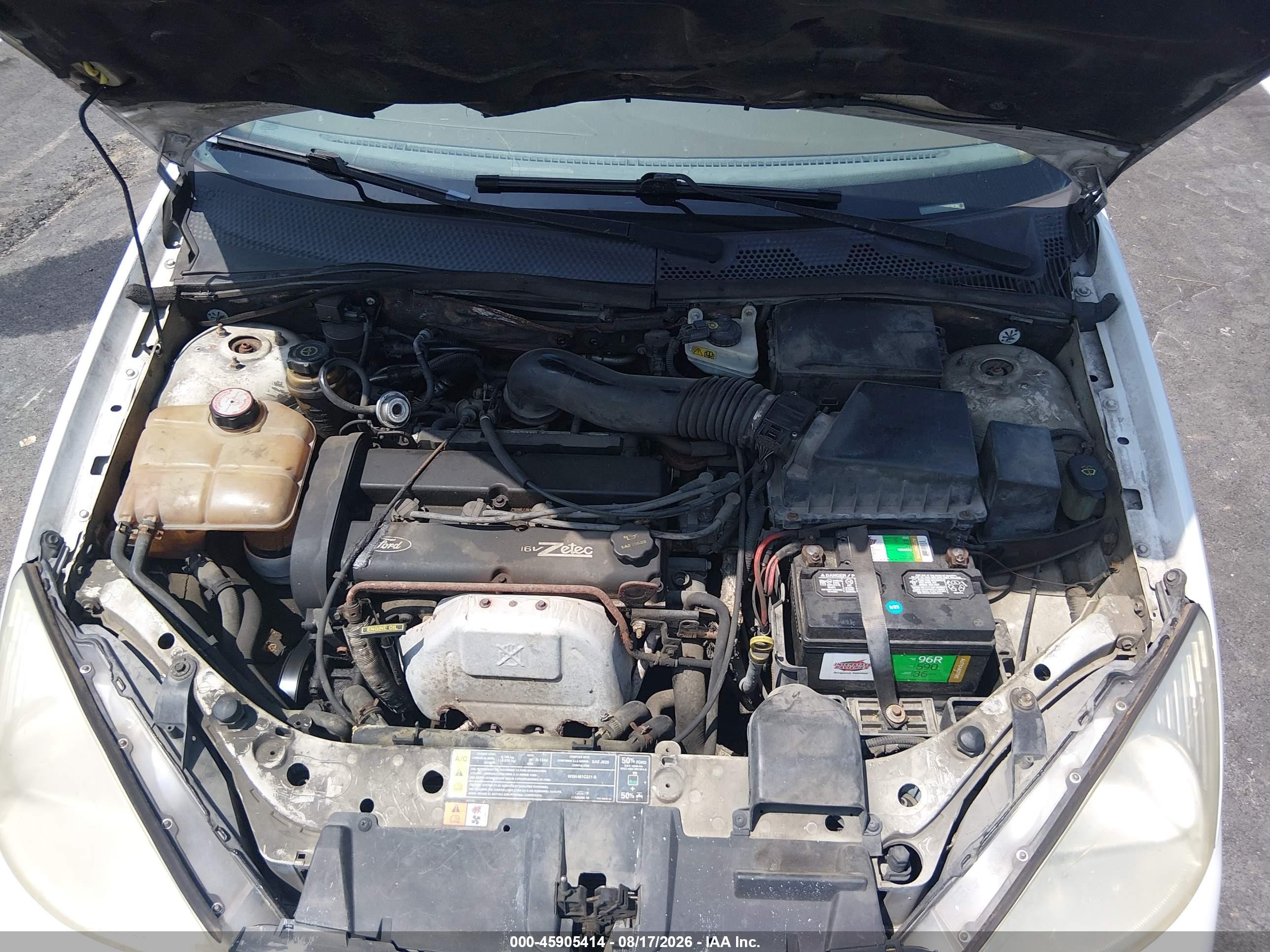 2001 Ford Focus Zts Белый vin: 1FAHP38371W192830