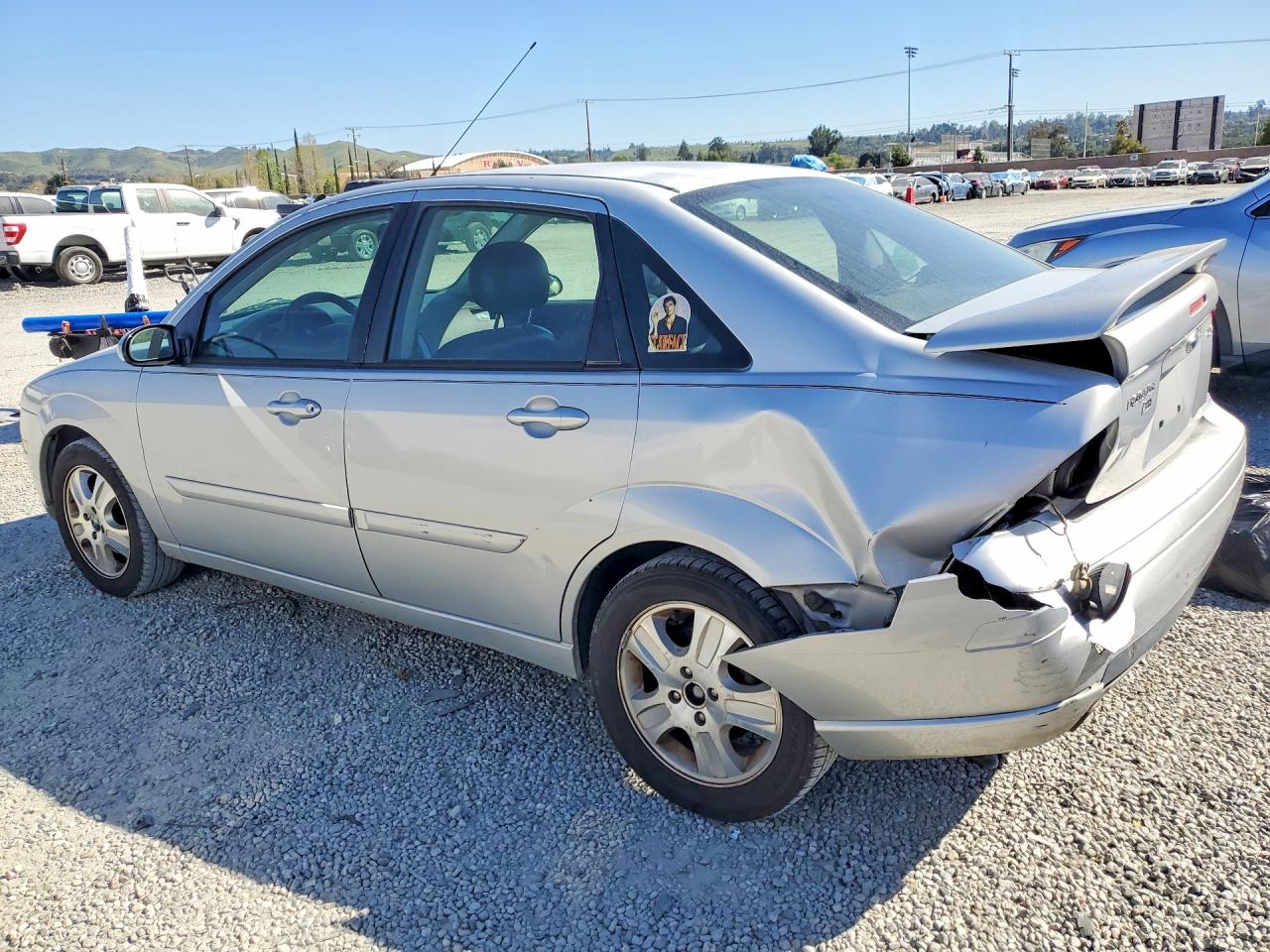 2005 Ford Focus Zx4 St Silver vin: 1FAHP38Z05W234765